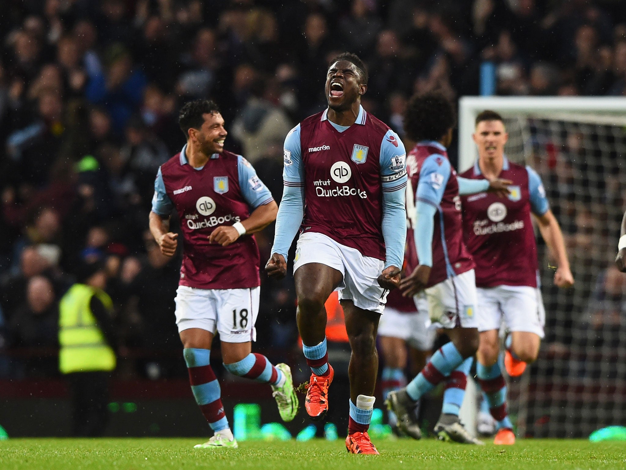 Micah Richards of Aston Villa