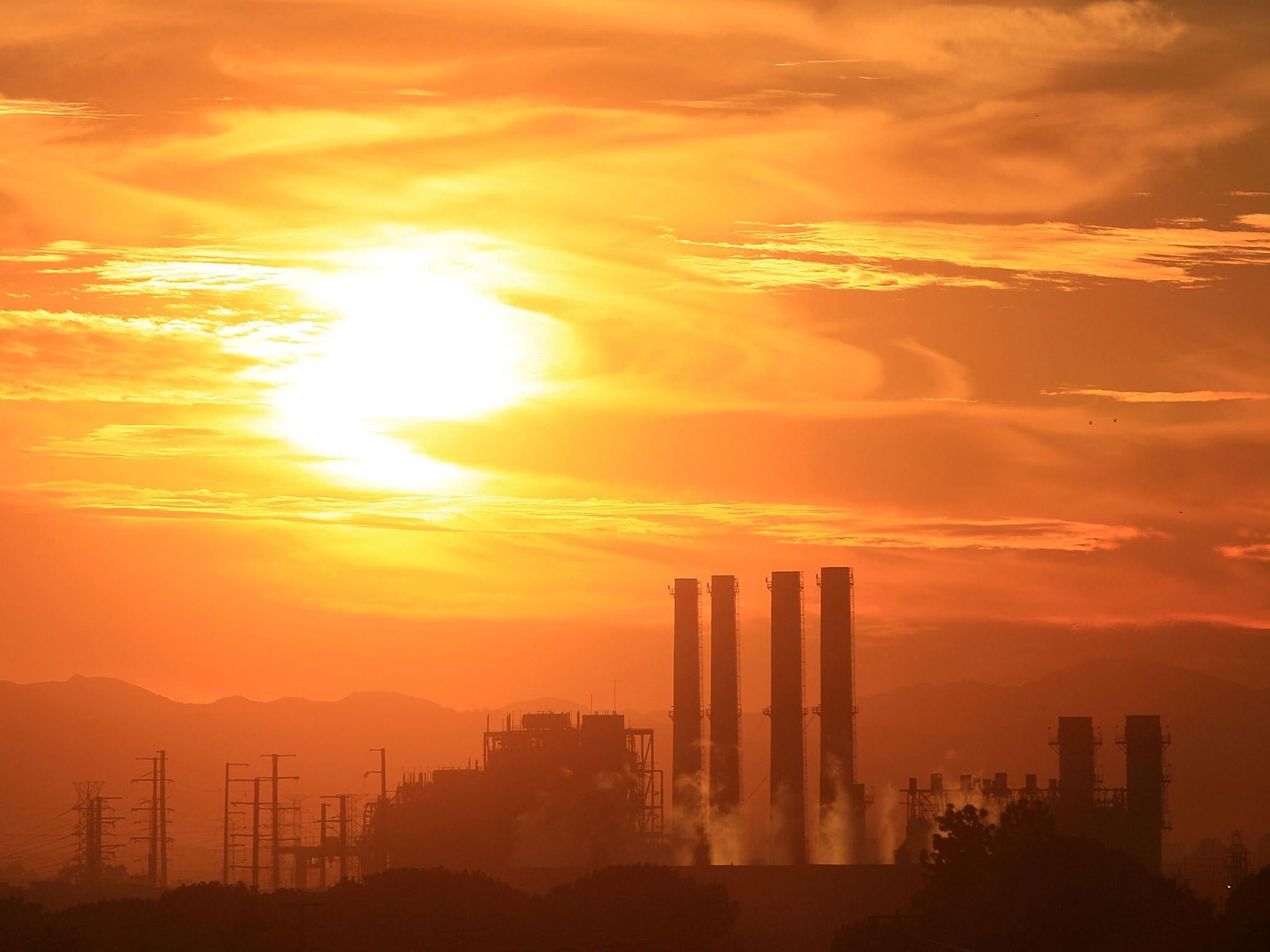 The San Fernando Valley Generating Station in Sun Valley, California