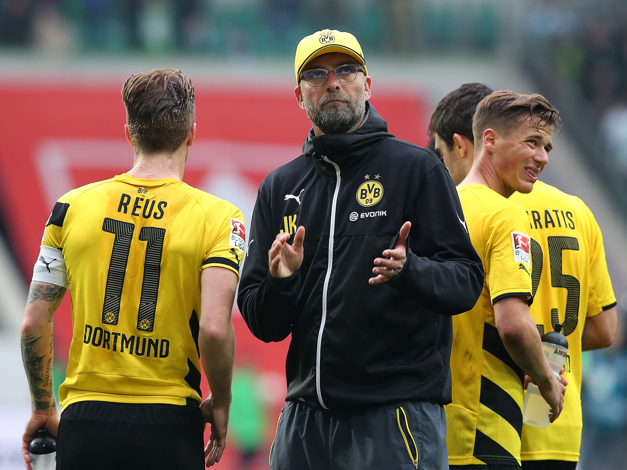 Jurgen Klopp during his time at Borussia Dortmund