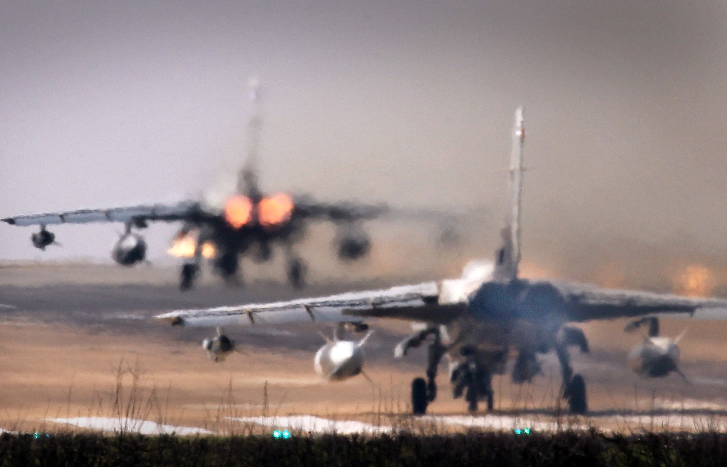 The RAF launched its first missions in Syria in December (Getty)