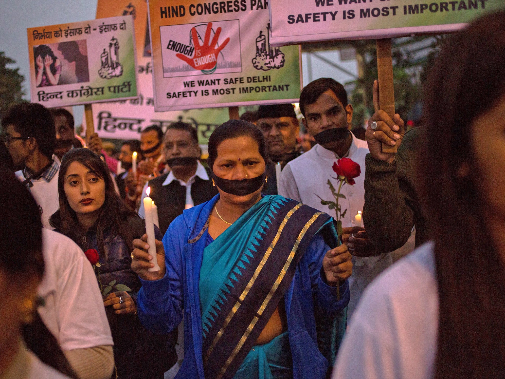 Violence towards women is a routine cause of protest in India