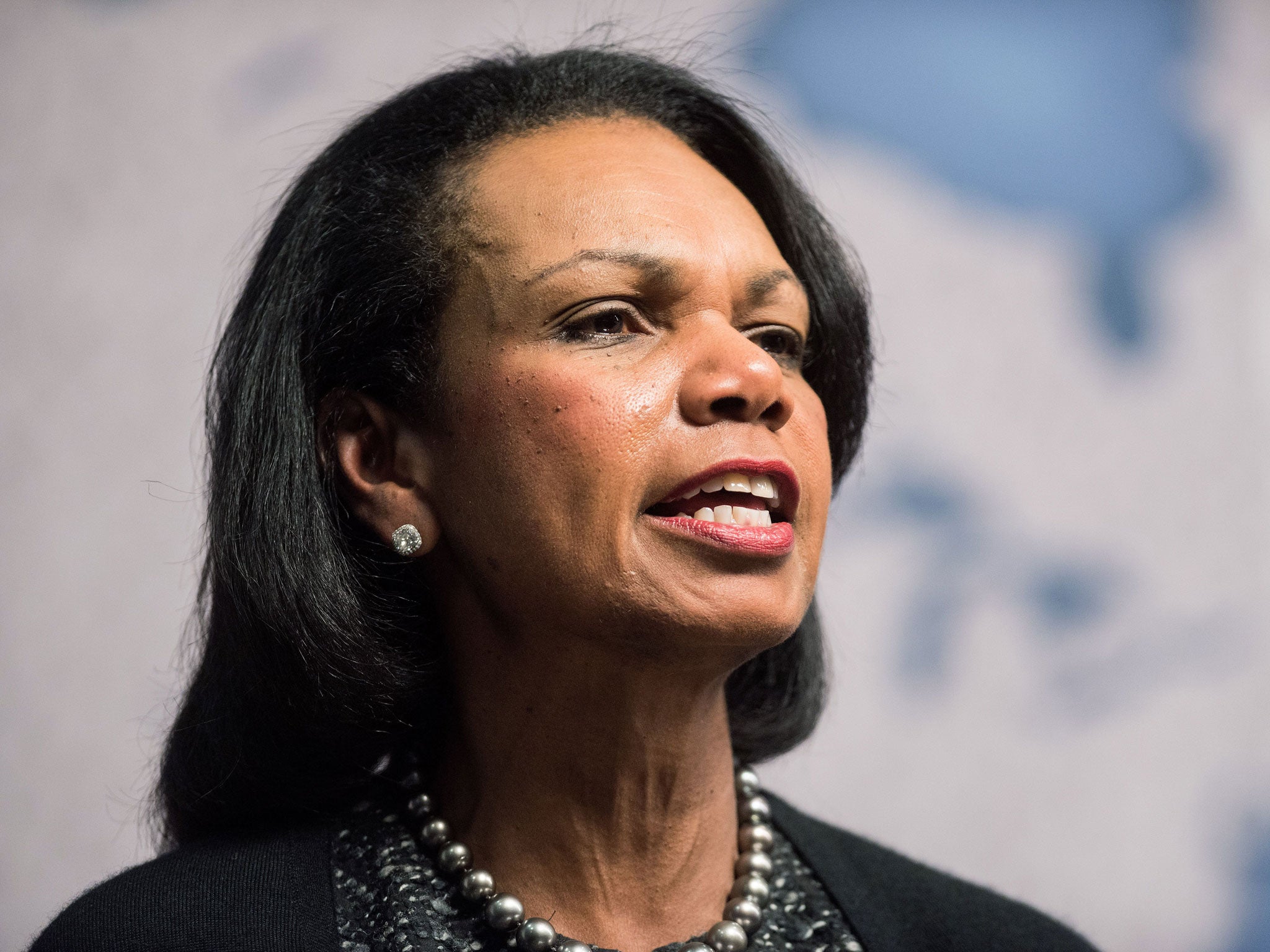 Many students at Rutgers University in New Jersey disagreed with the campaign to disinvite Condoleezza Rice from the college's commencement ceremony last year