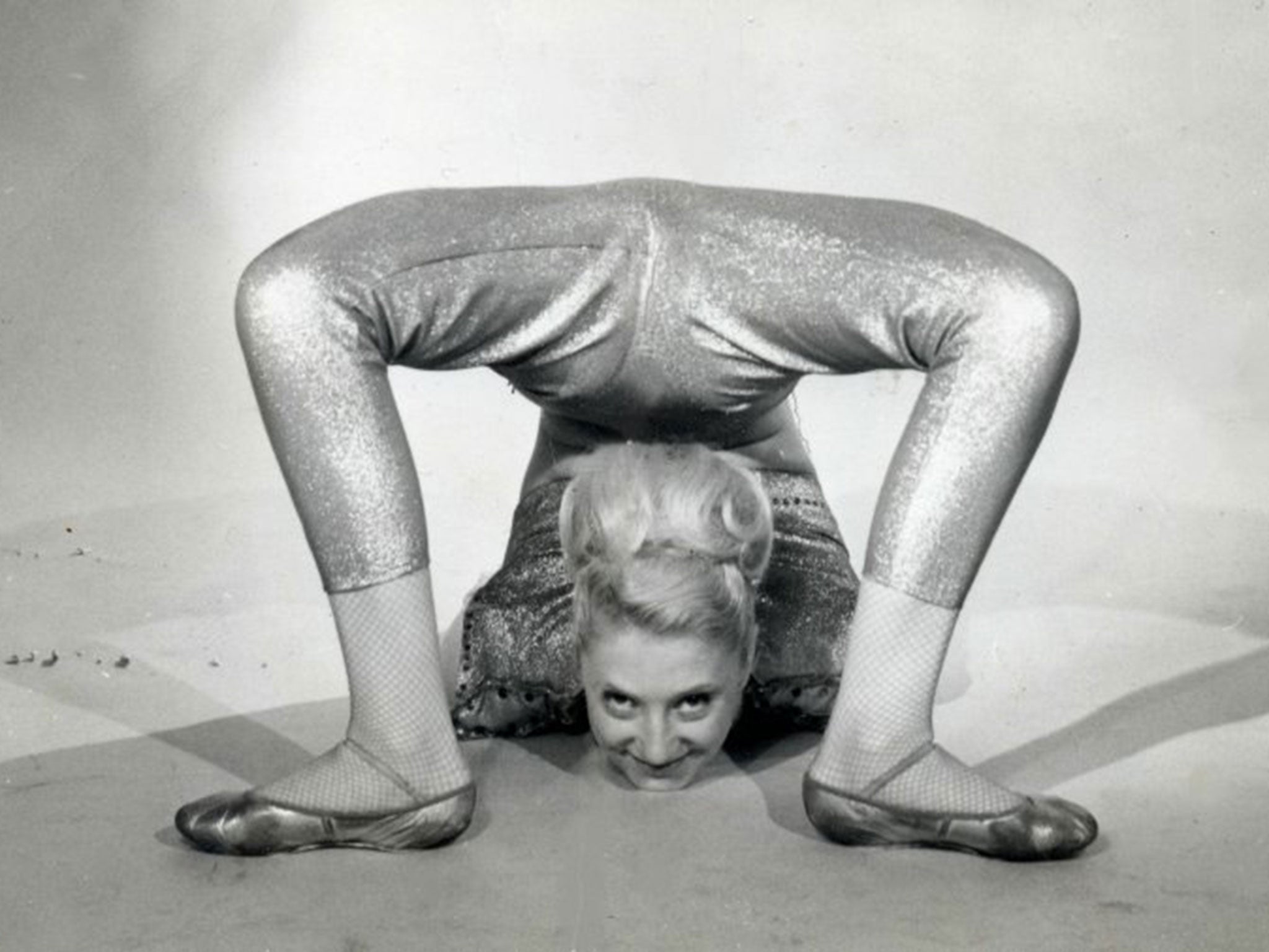 Brenda the contortionist in the vaudeville documentary ‘The Show of Shows’