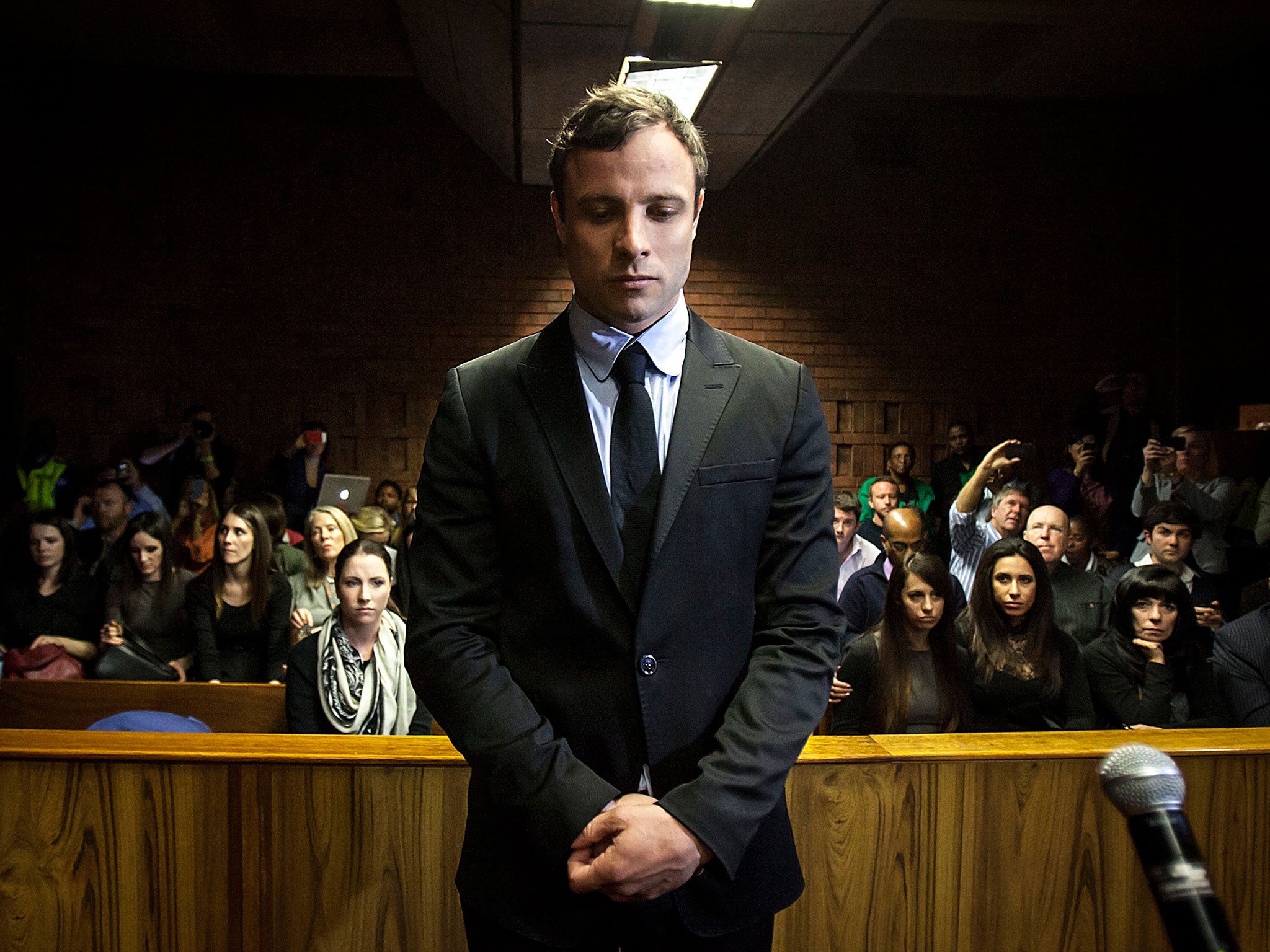 Oscar Pistorius was convicted of culpable homicide at his first trial, a sentence now changed to murder