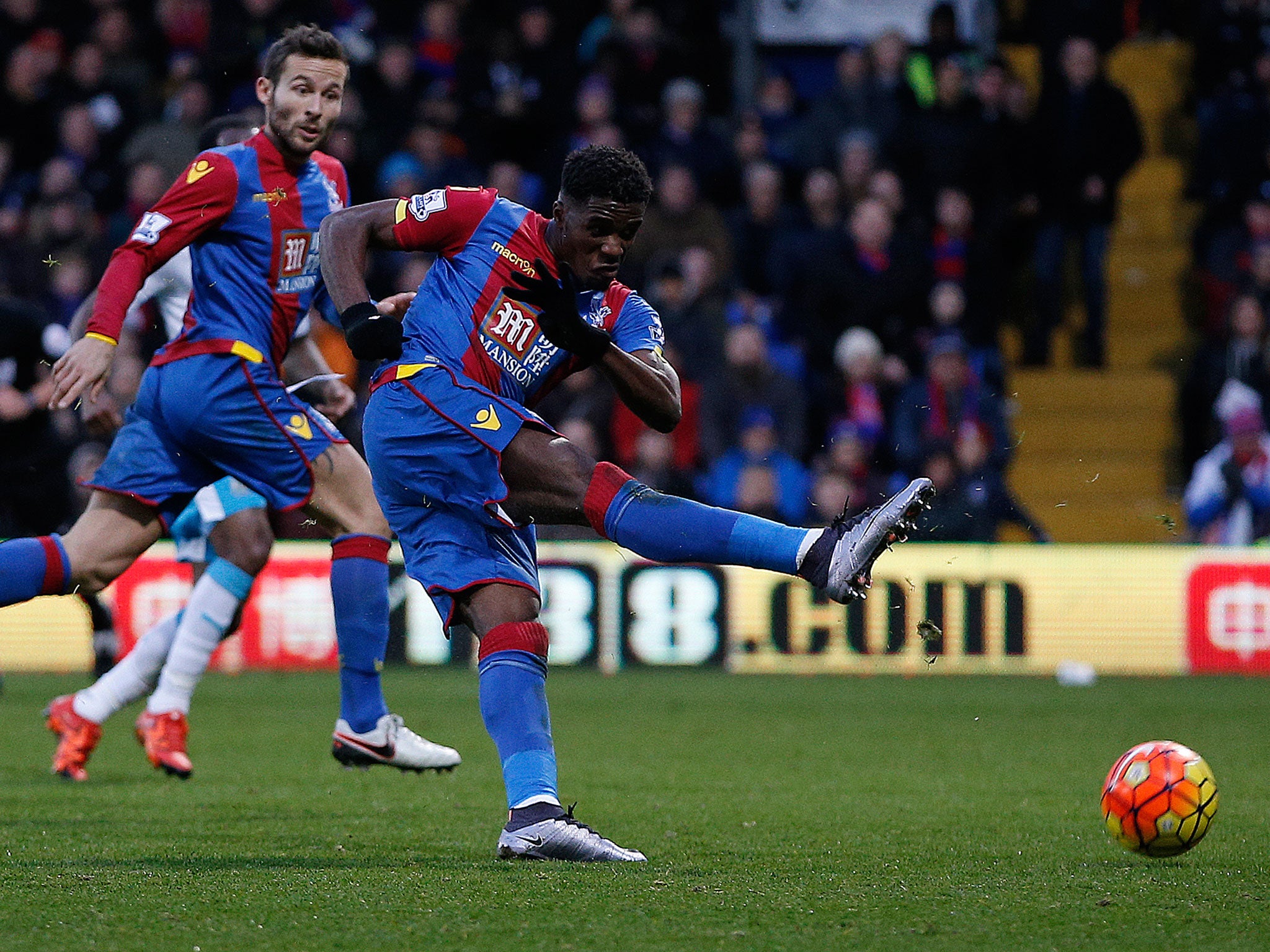 Wilfried Zaha scored in Crystal Palace's recent 5-1 demolition of Newcastle