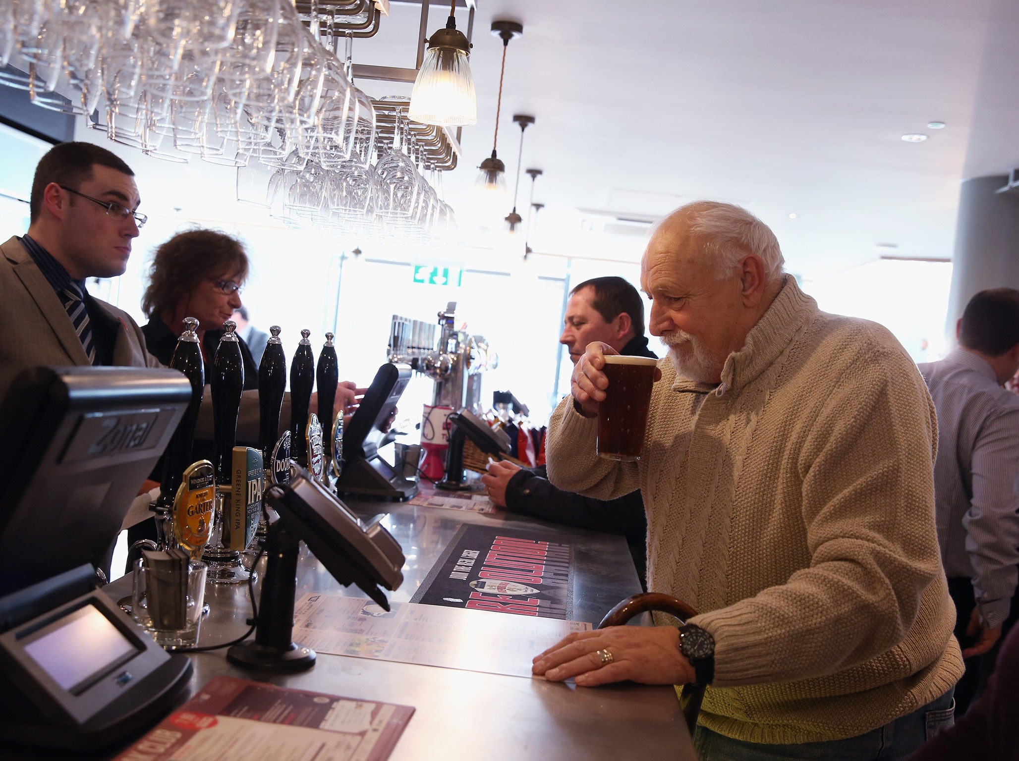 Tourists love a good pub