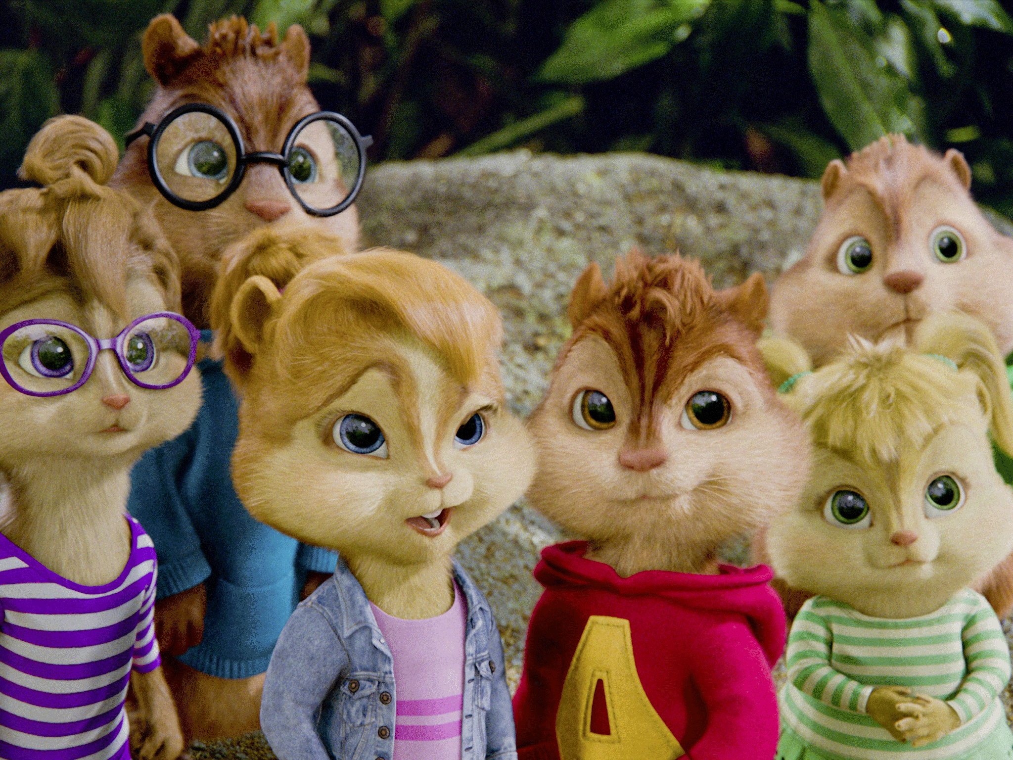 The music from Alvin and the Chipmunks, who are singers in the animation, was played loudly in Bournemouth Coach Station