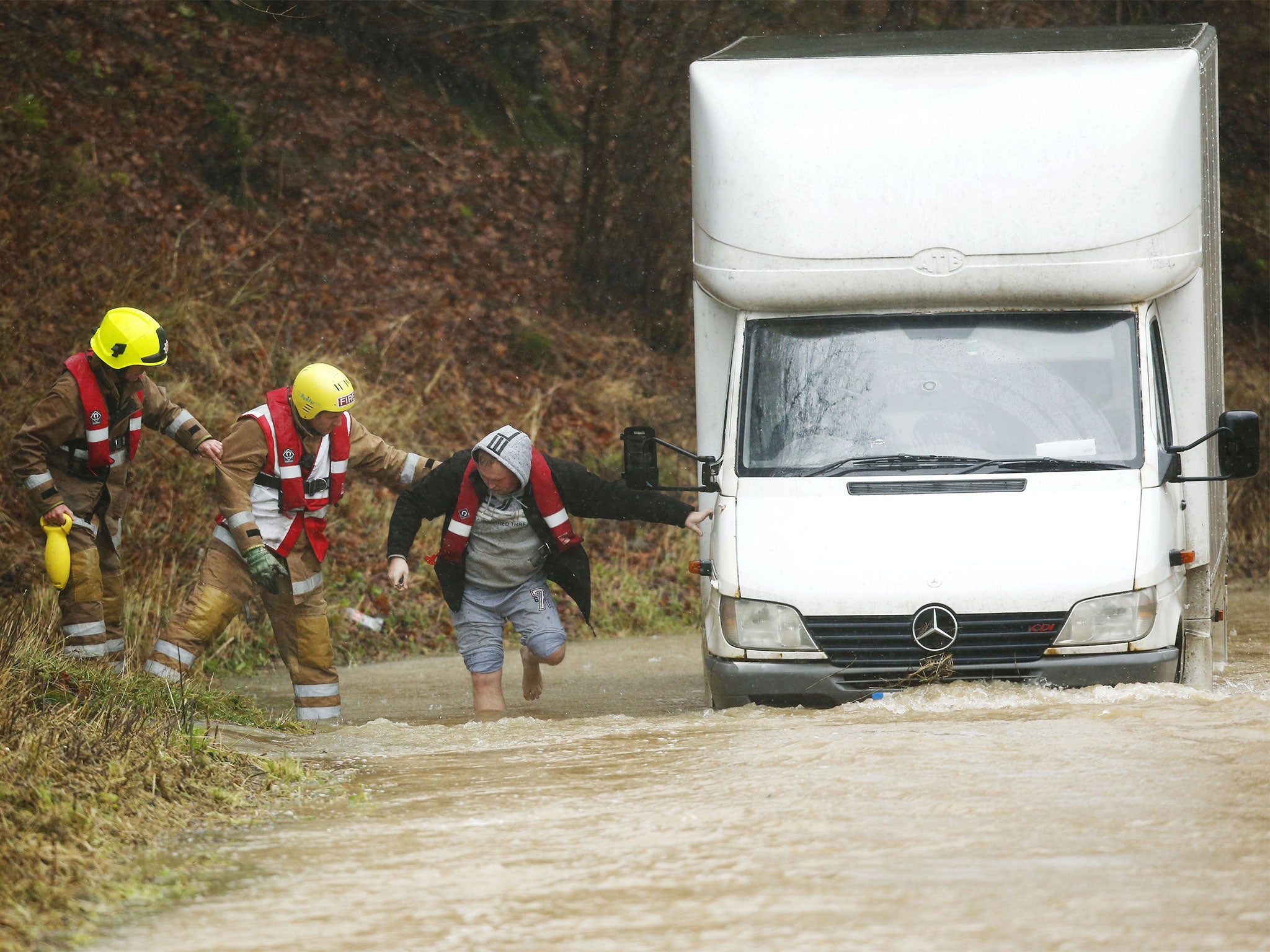 Storm Desmond follows Abigail, Barney and Clodagh as Britain's first named storms