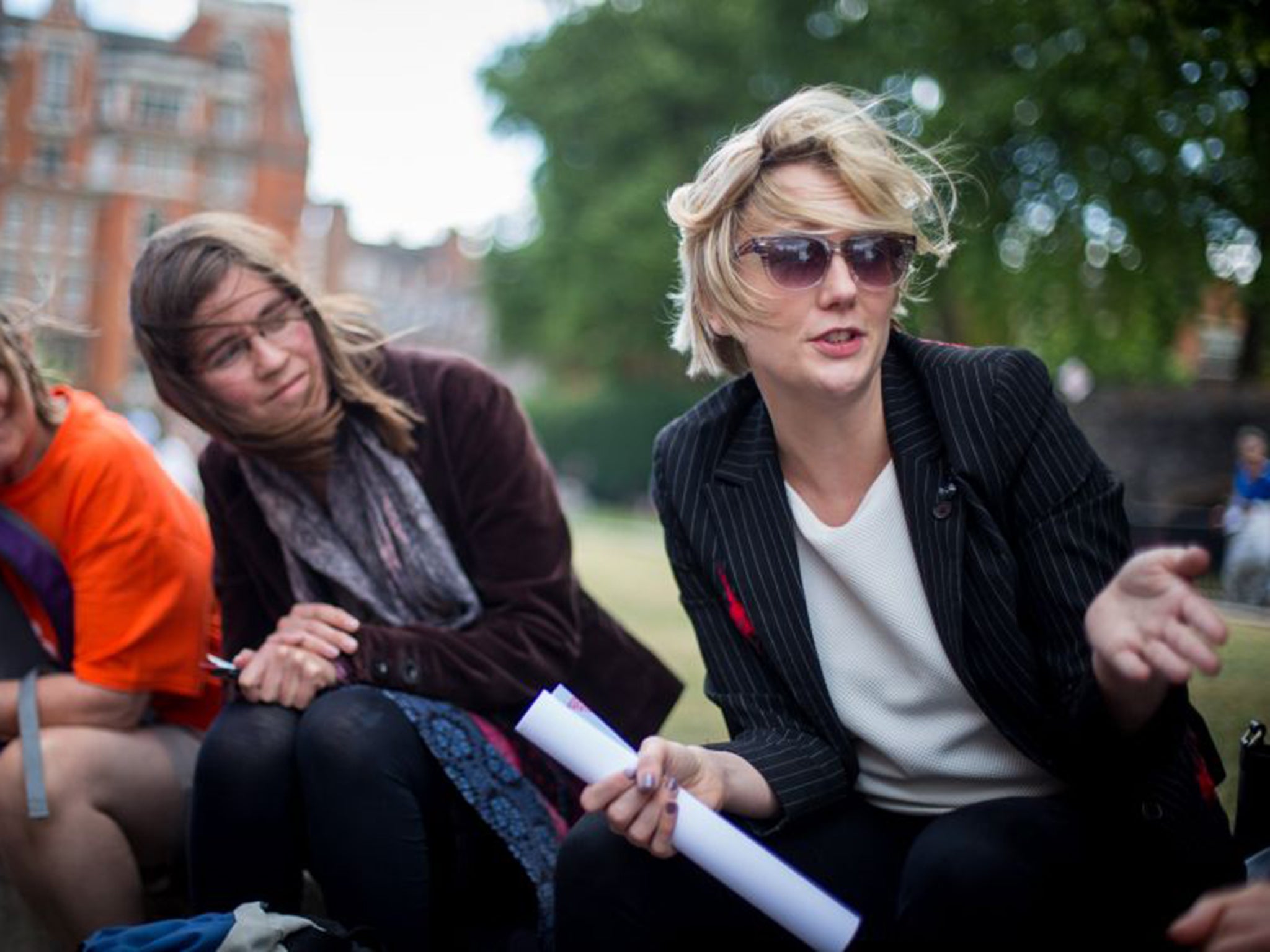 MP Stella Creasy, right, is at the centre of a Labour storm after receiving vicious tweets