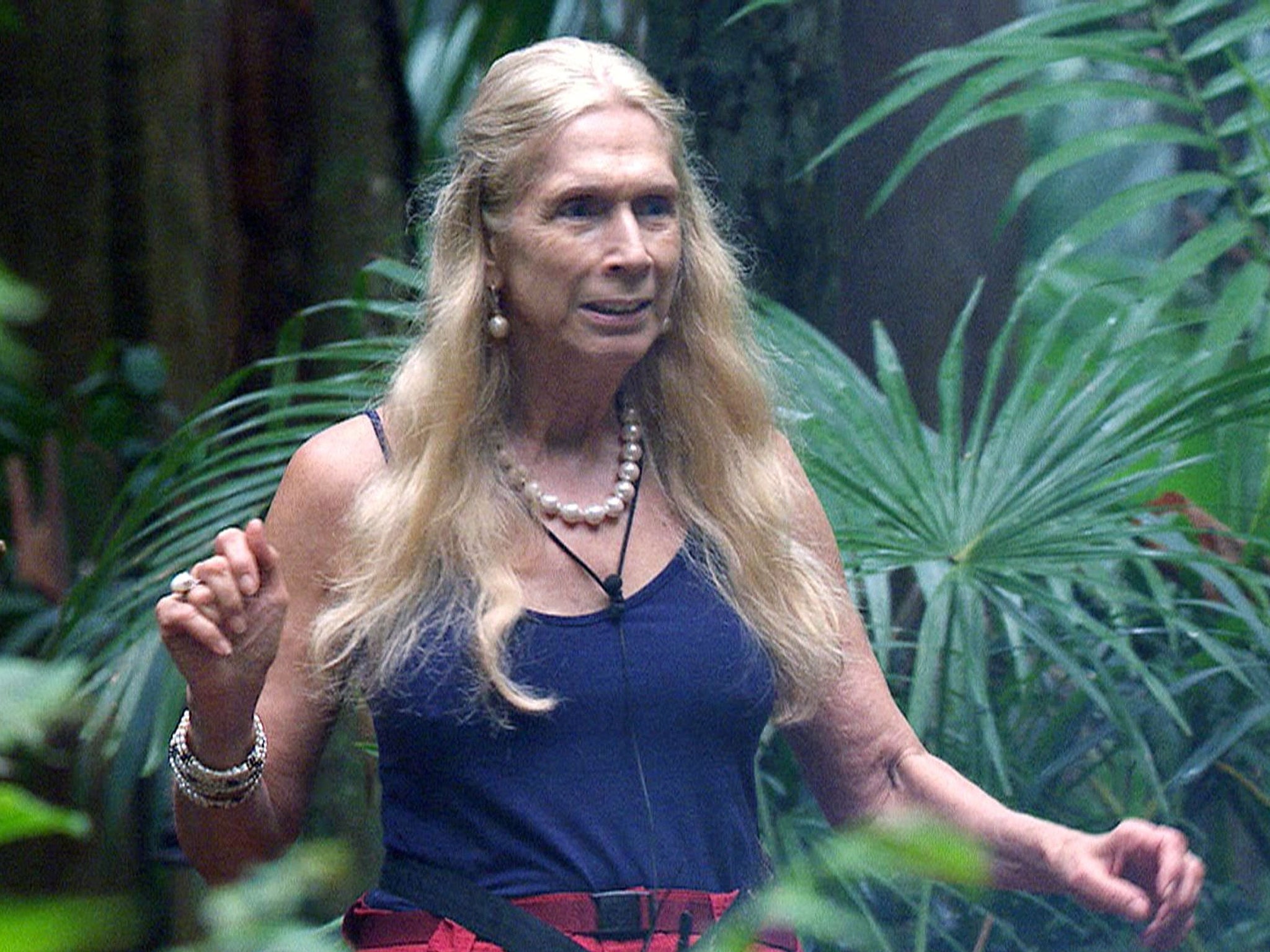 Lady Colin Campbell reportedly quit the ITV show after suffering a fall in the jungle