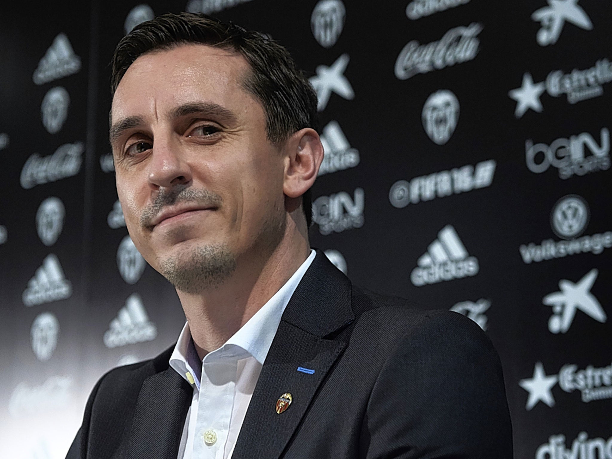 New Valencia manager Gary Neville