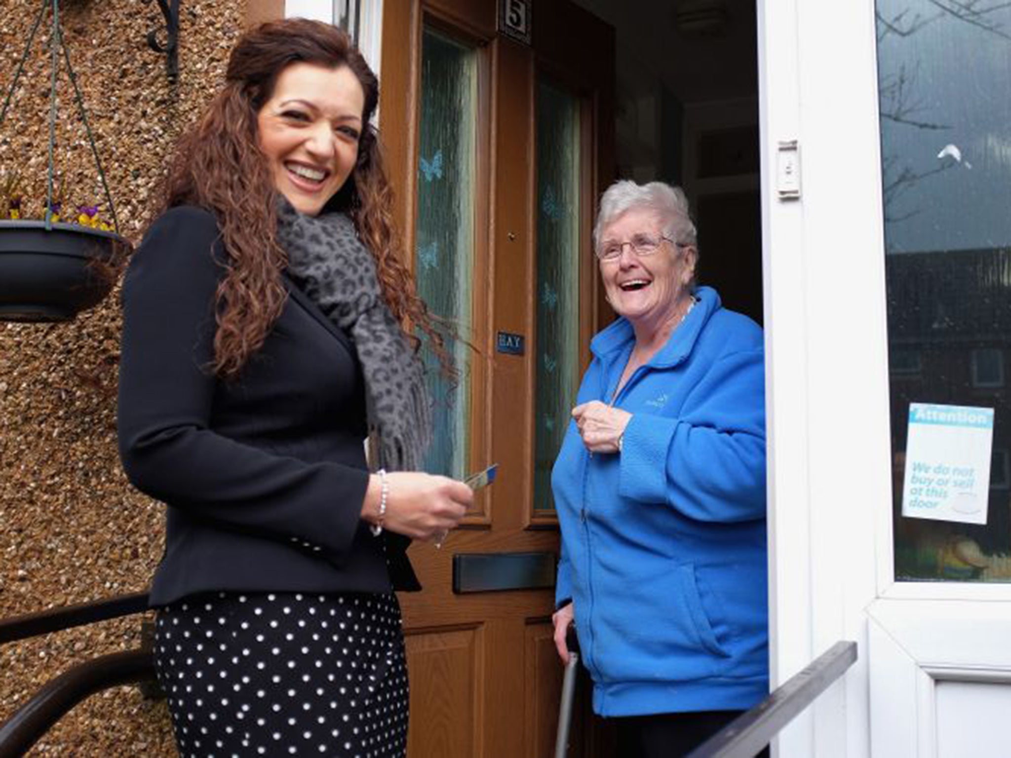 Tasmina Ahmed-Sheikh, lweft, is the SNP MP for Ochil and South Perthshire