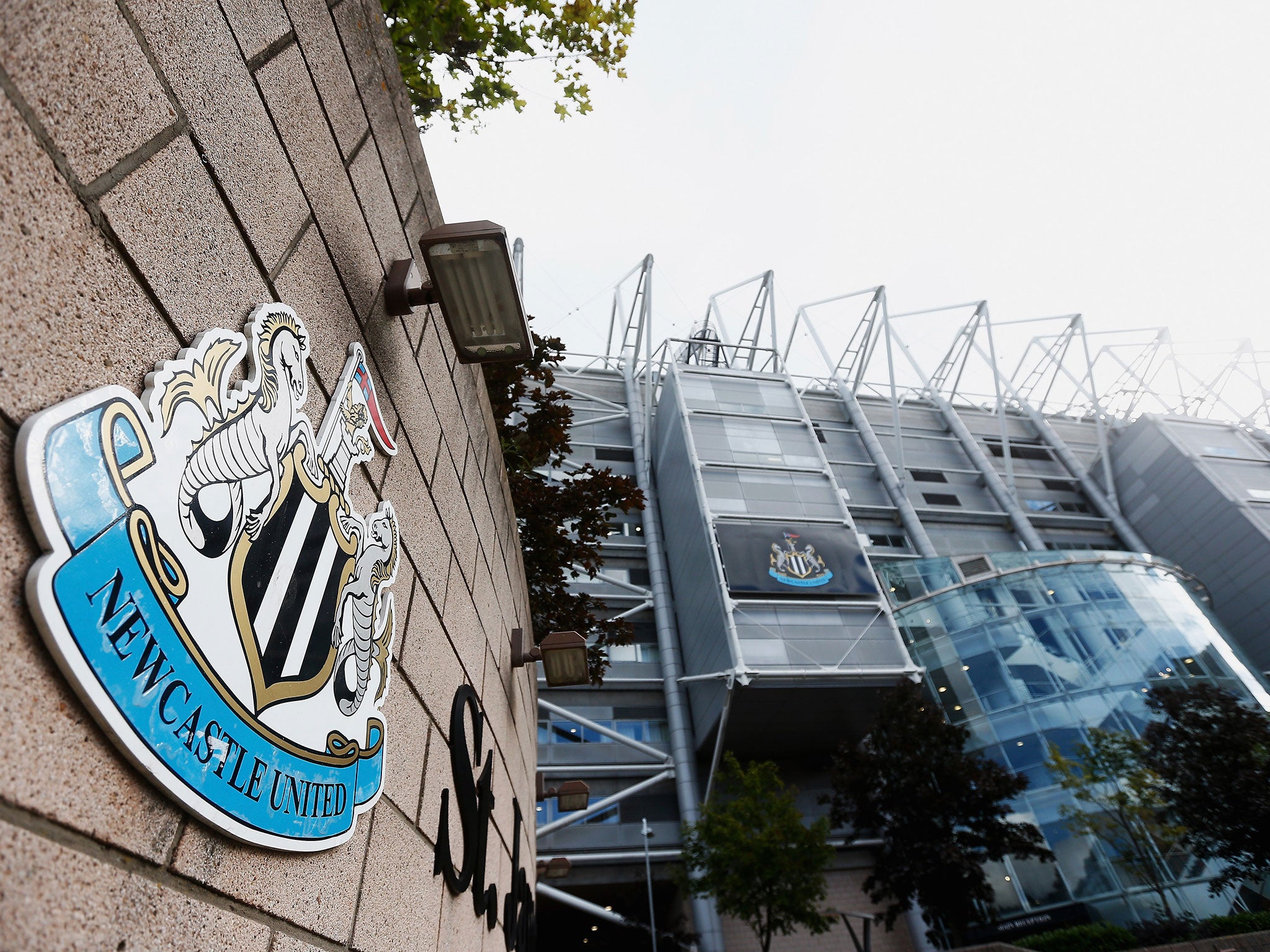 A view of St James' Park