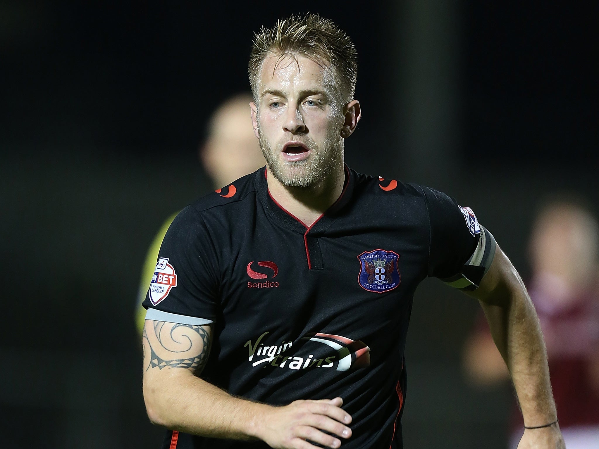 Carlisle United captain Danny Grainger