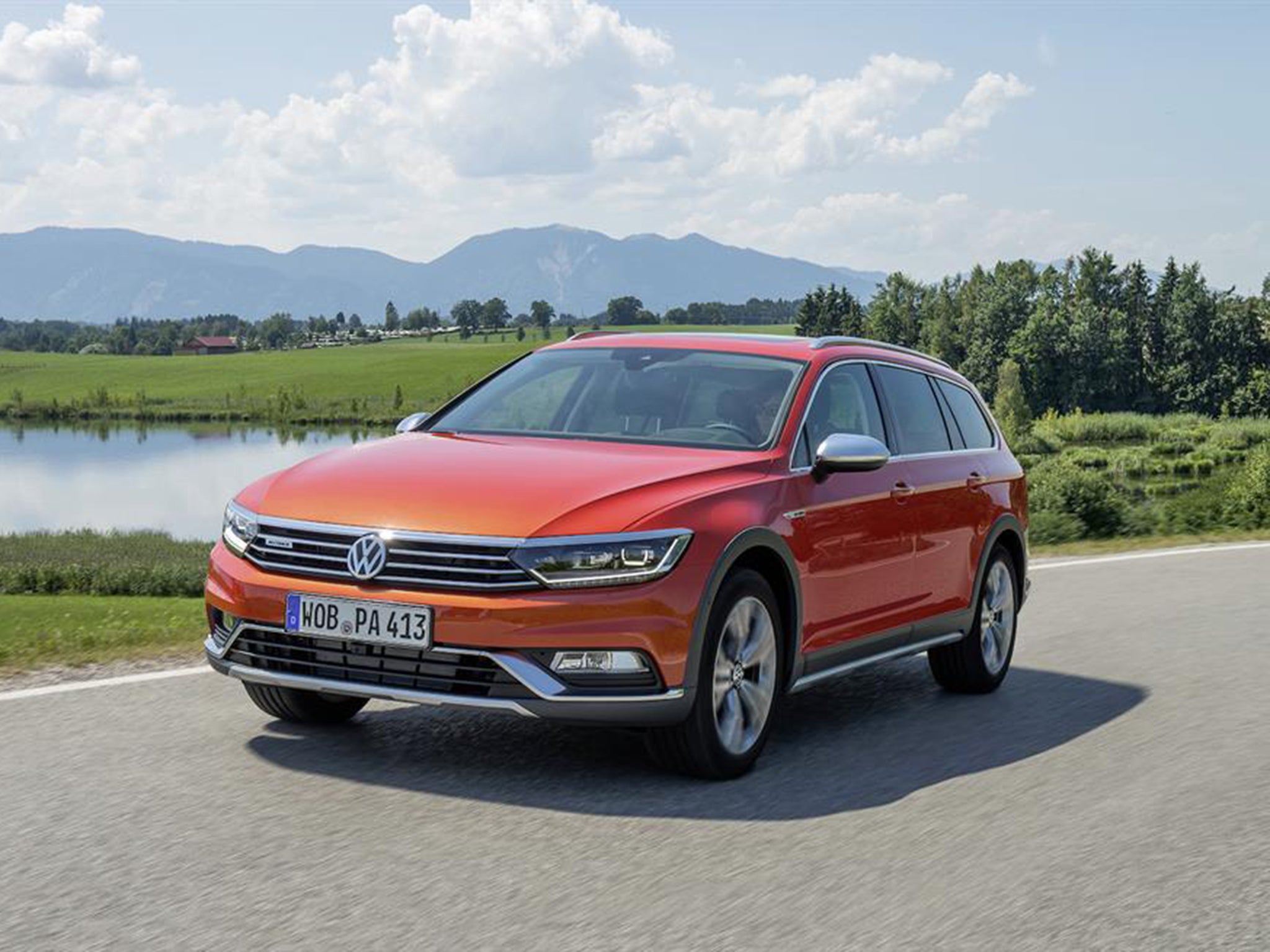 The Alltrack is a version of the Passat Estate which has been enhanced for low-traction conditions