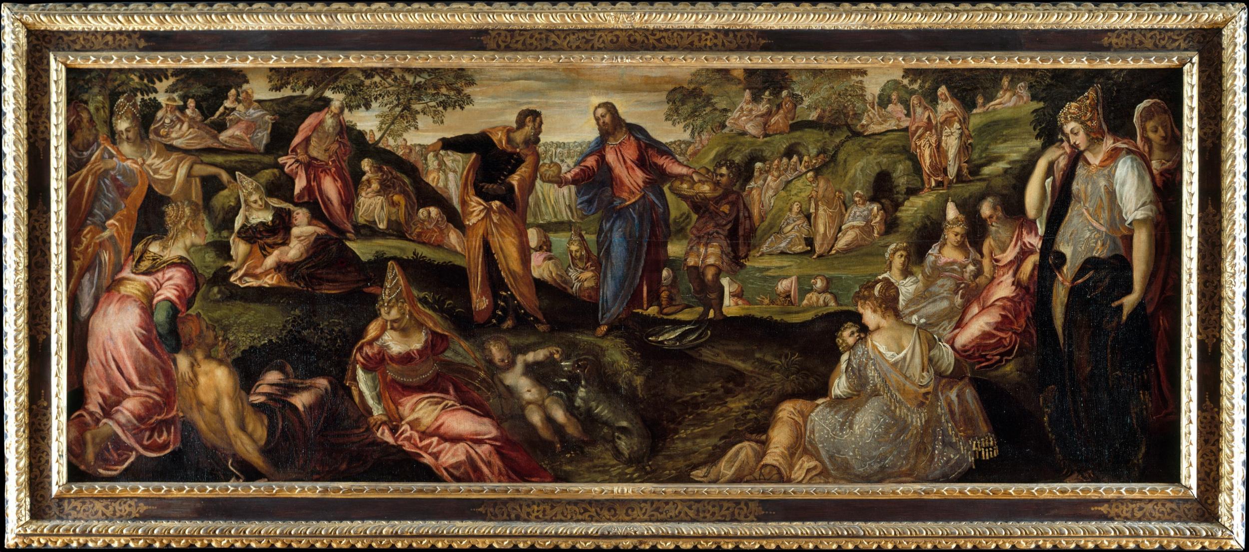 'The Miracle of the Loaves and Fishes' by Tintoretto