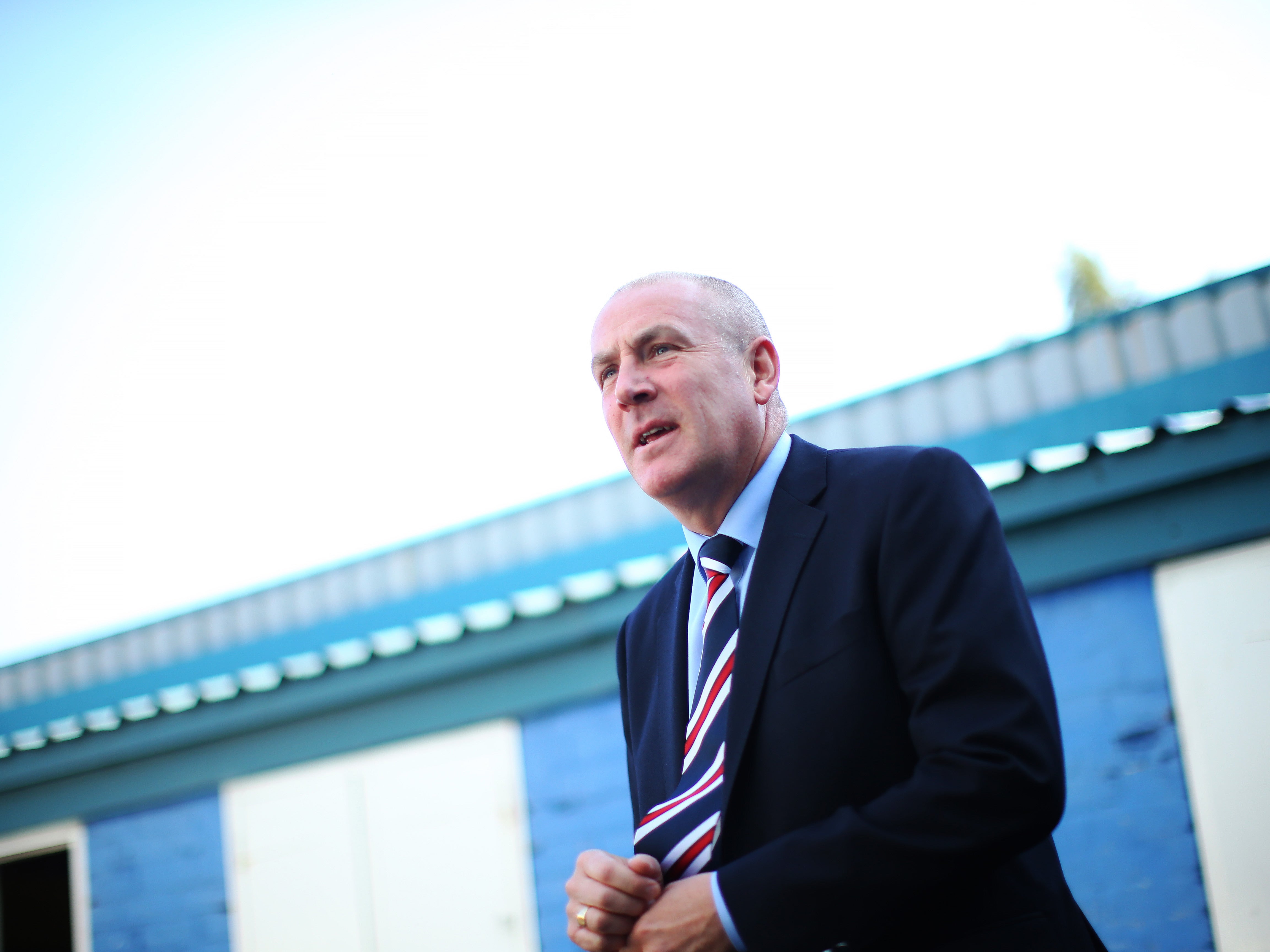 &#13;
Rangers boss Warburton hopes Rangers can challenge back in the Premiership &#13;