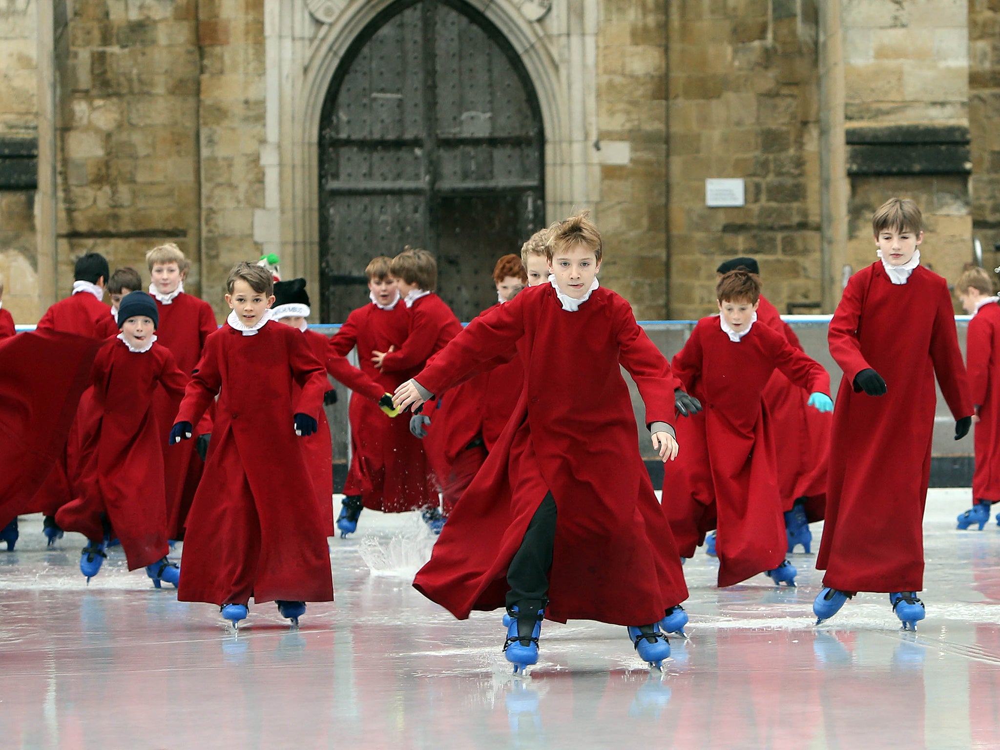 People will still skate in ankle-deep water, because they paid good money to do so