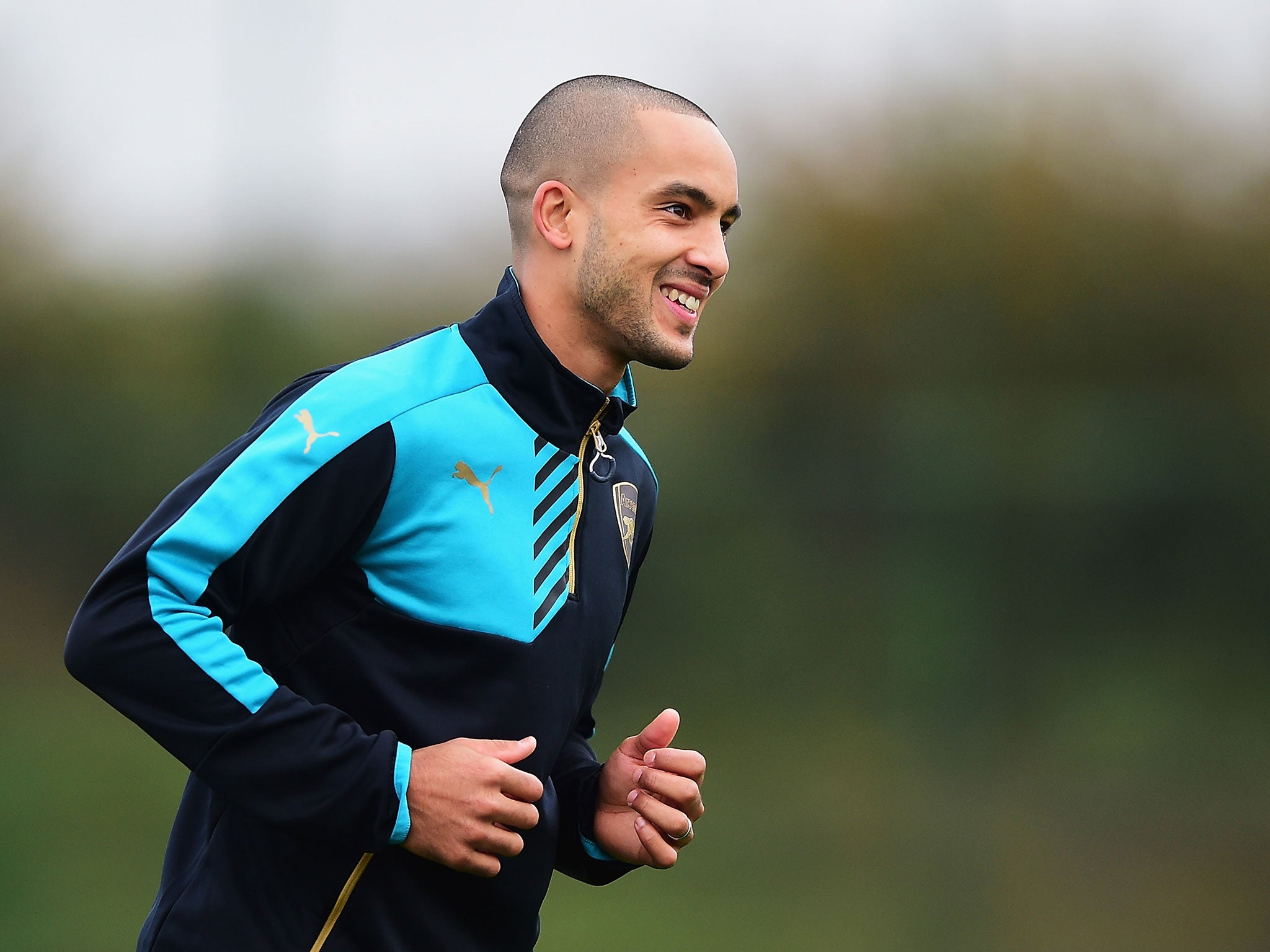 Theo Walcott has returned to training for Arsenal