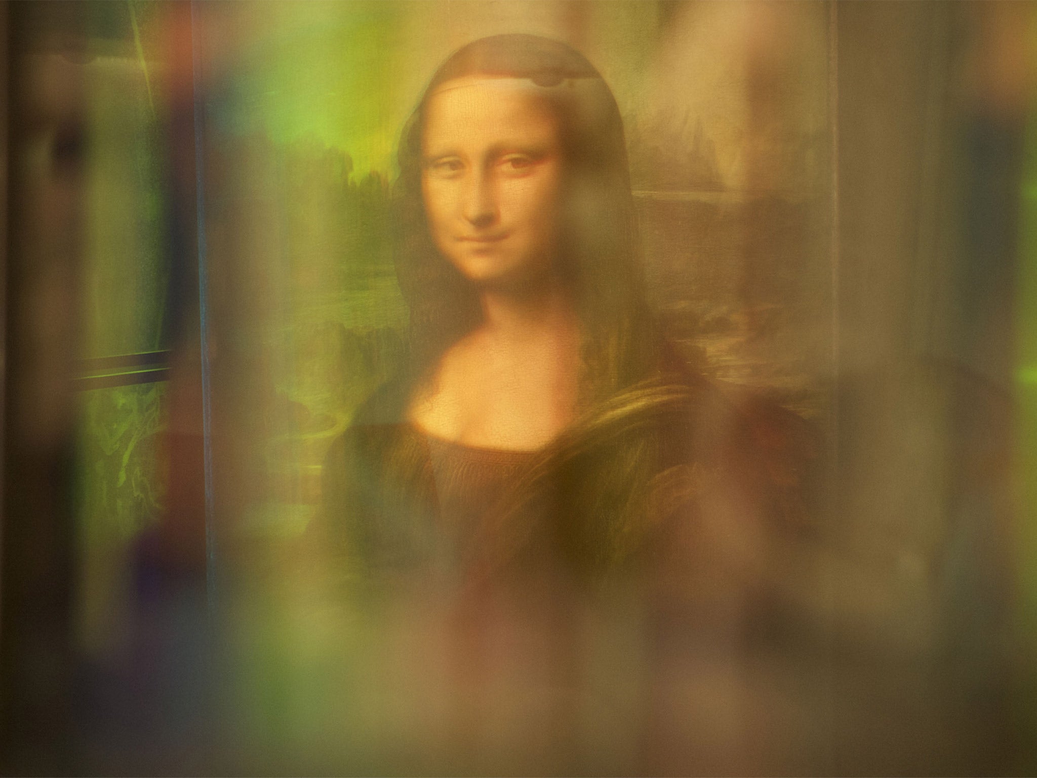 Multispectral imaging revealed a second, similar portrait underneath the Mona Lisa