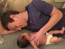 Mark Zuckerberg finally using Facebook like everyone else as he shares baby picture with daughter Max