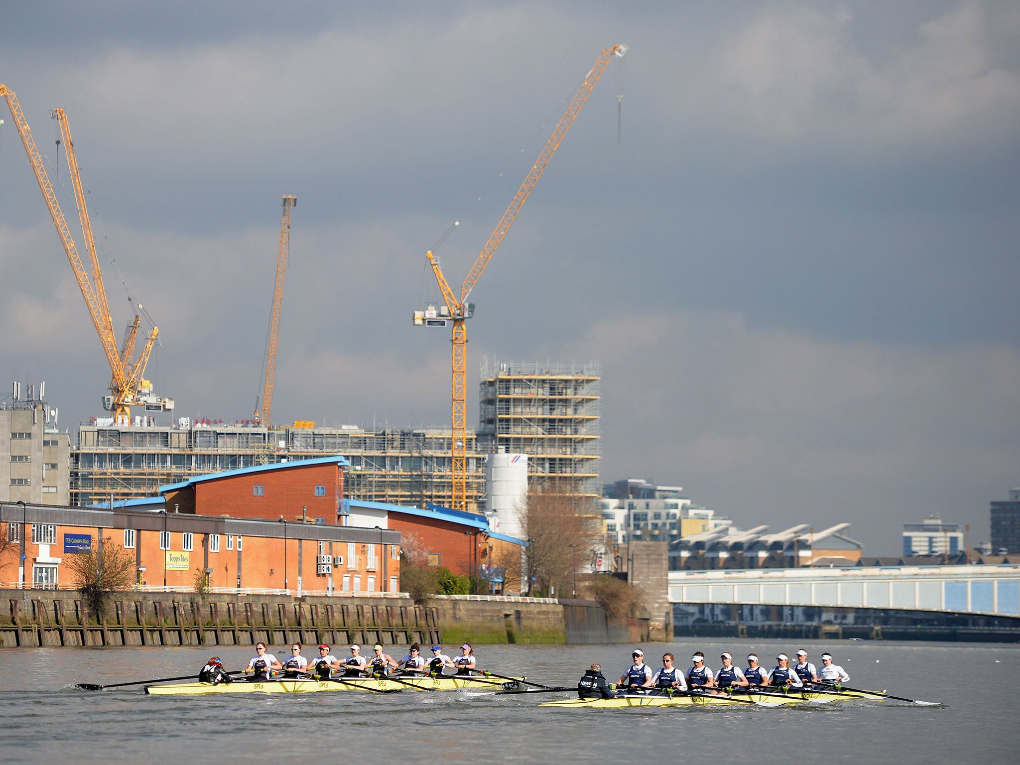 Wandsworth Bridge, near where the accident took place