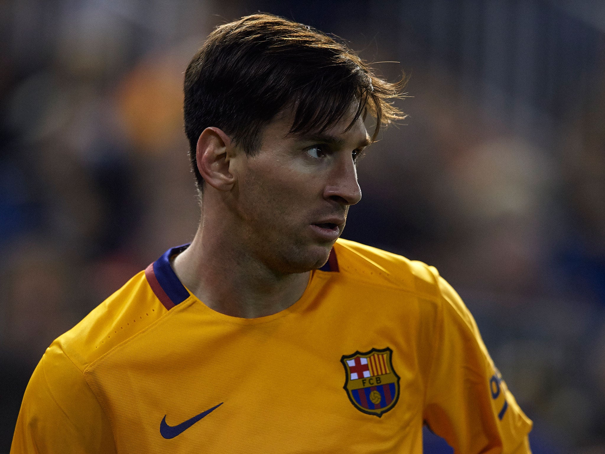 Barcelona forward Lionel Messi