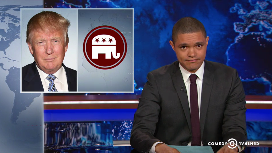 Trevor Noah rips the Donald.