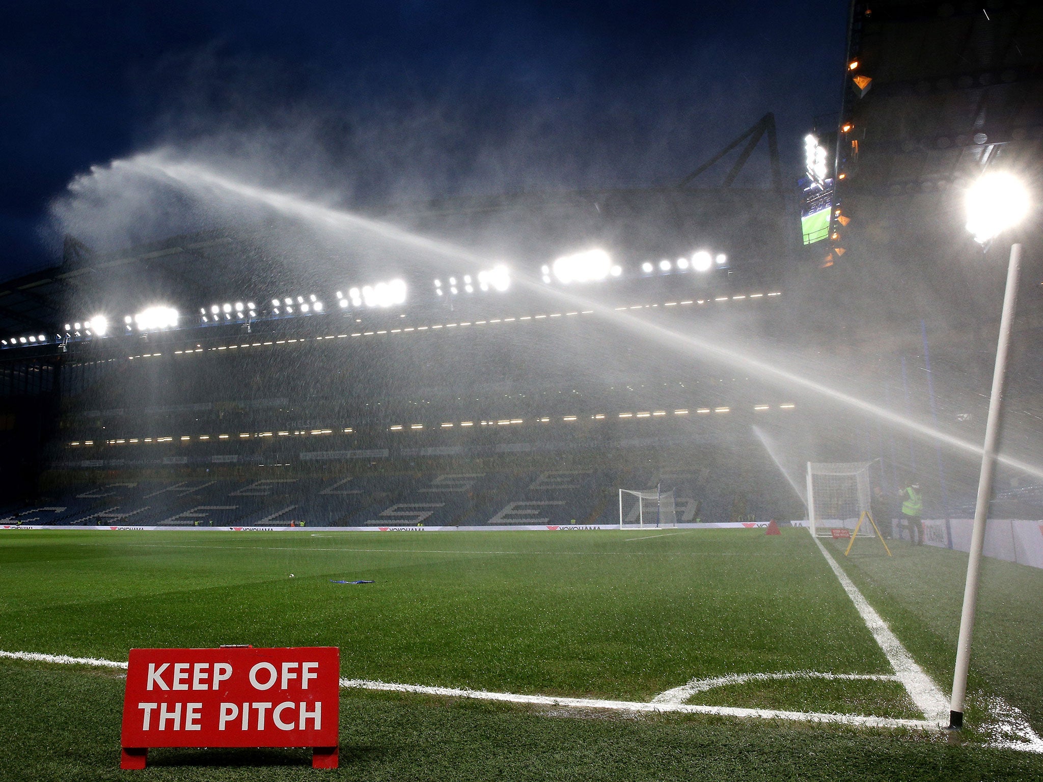 A view of Stamford Bridge