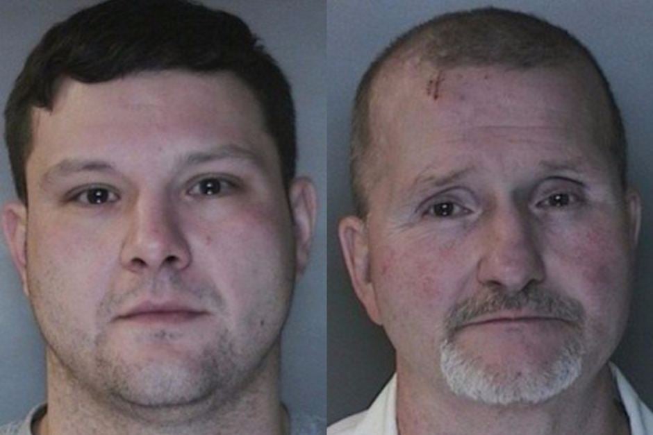 Joshua, left, and Paul Rojek who allegedly stole a whole lot of chicken wings. Onondaga County Sheriffs' Office