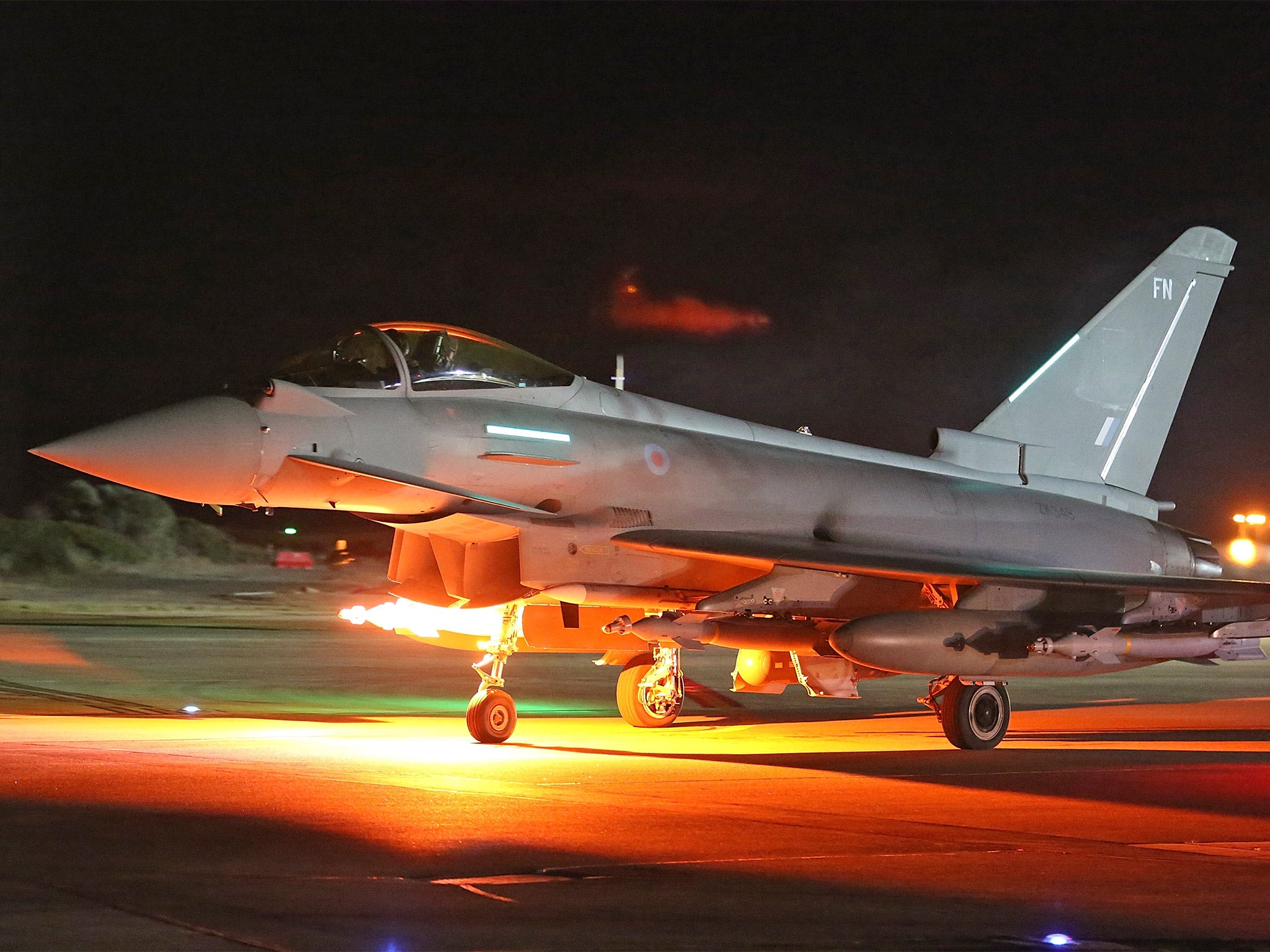 RAF Typhoon and Tornado aircraft have been bombing Isis in Syria since 2 December