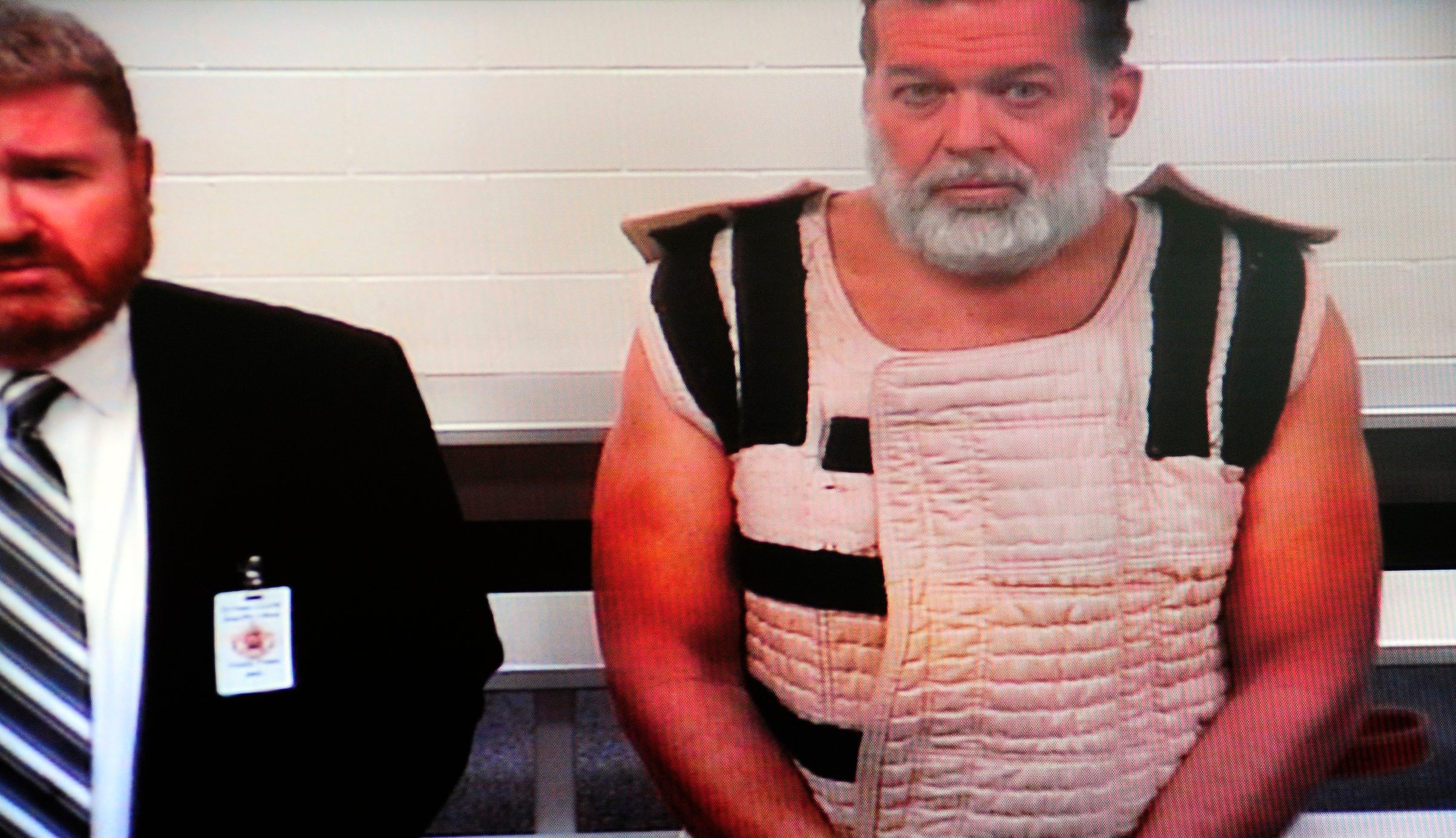 Robert Dear appears in court.