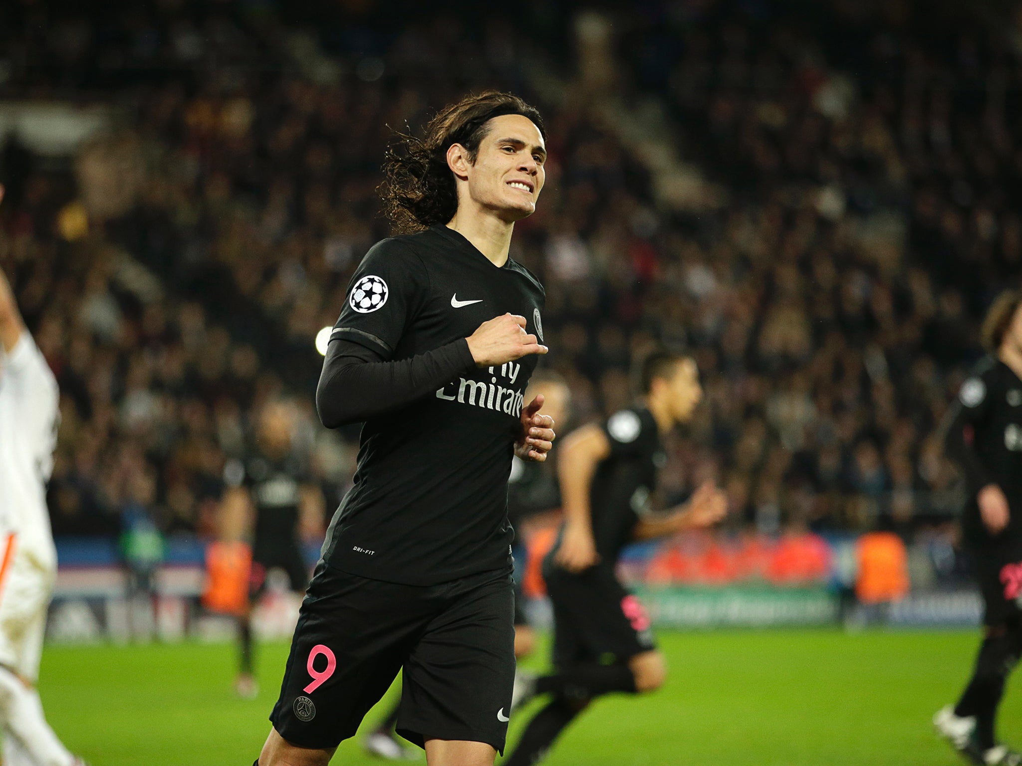 &#13;
PSG striker Edinson Cavani&#13;