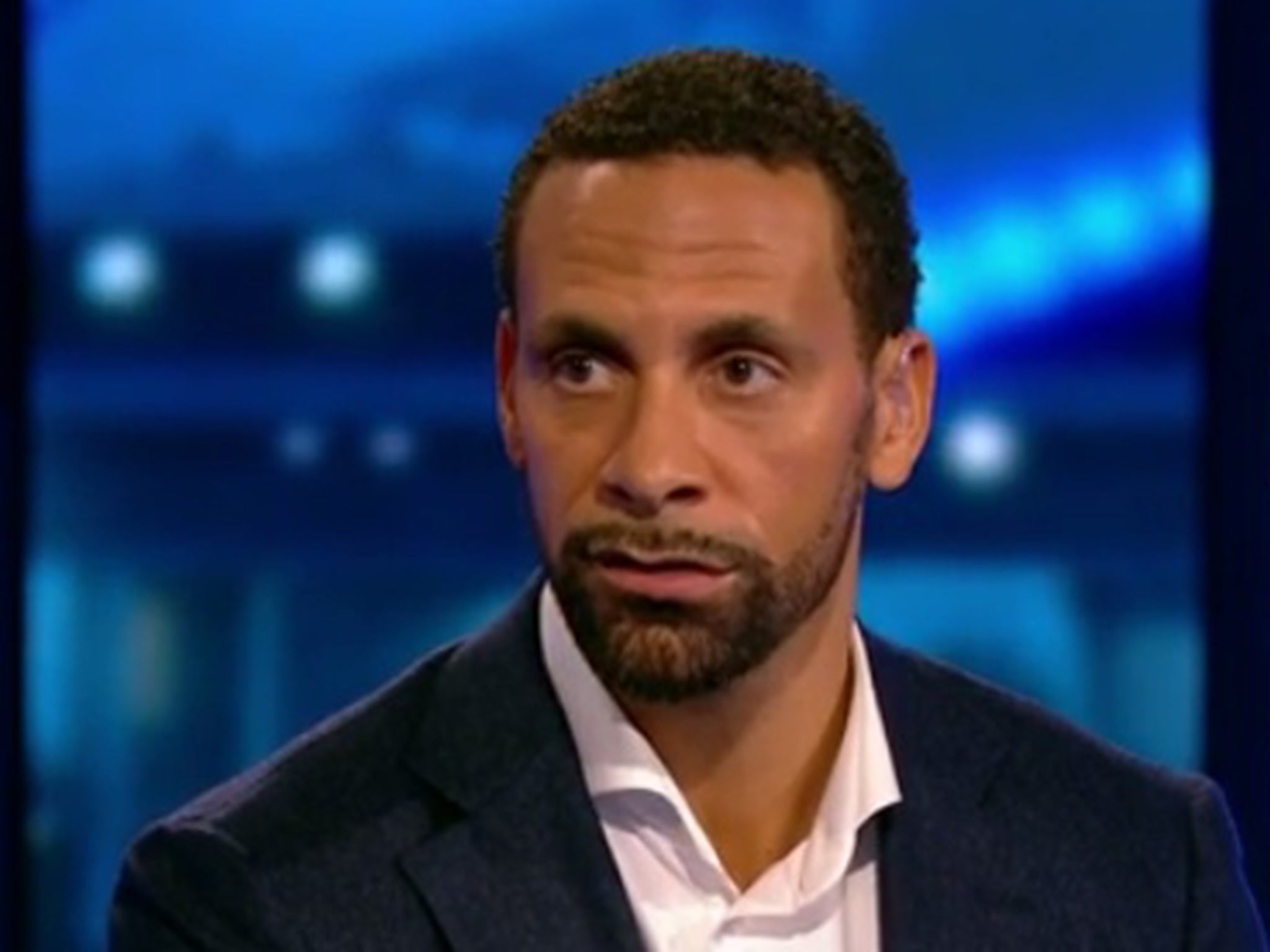 Rio Ferdinand on BT Sport last night