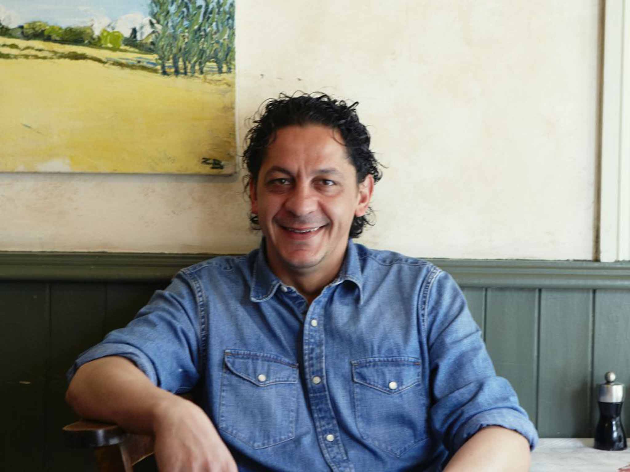 Francesco Mazzei is chef patron at Sartoria restaurant in Mayfair