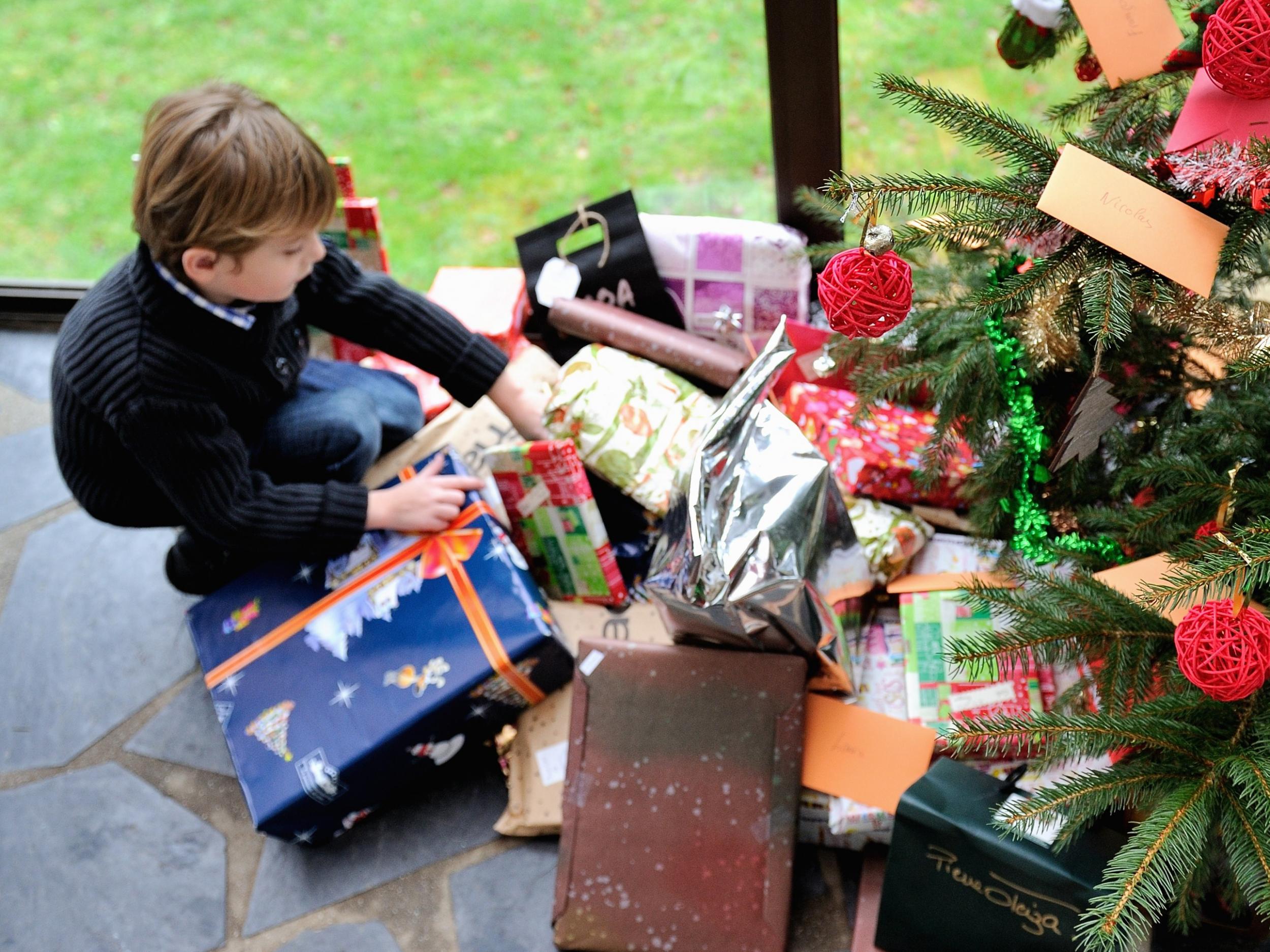 The study, commissioned by SunLife, also found one third of children have received a "bad" Christmas present from their grandparents