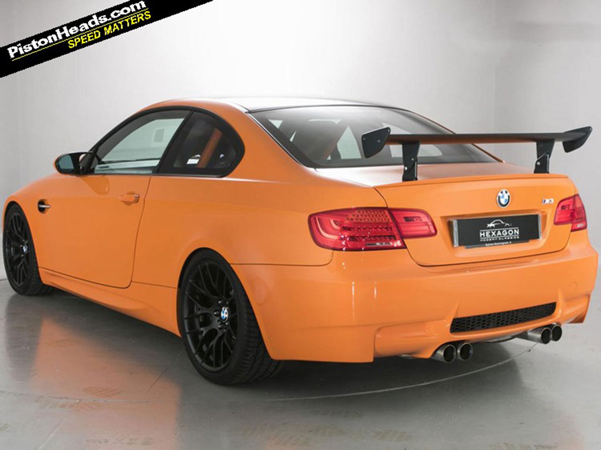 The BMW M3 GTS: It’s rare and it’s very orange