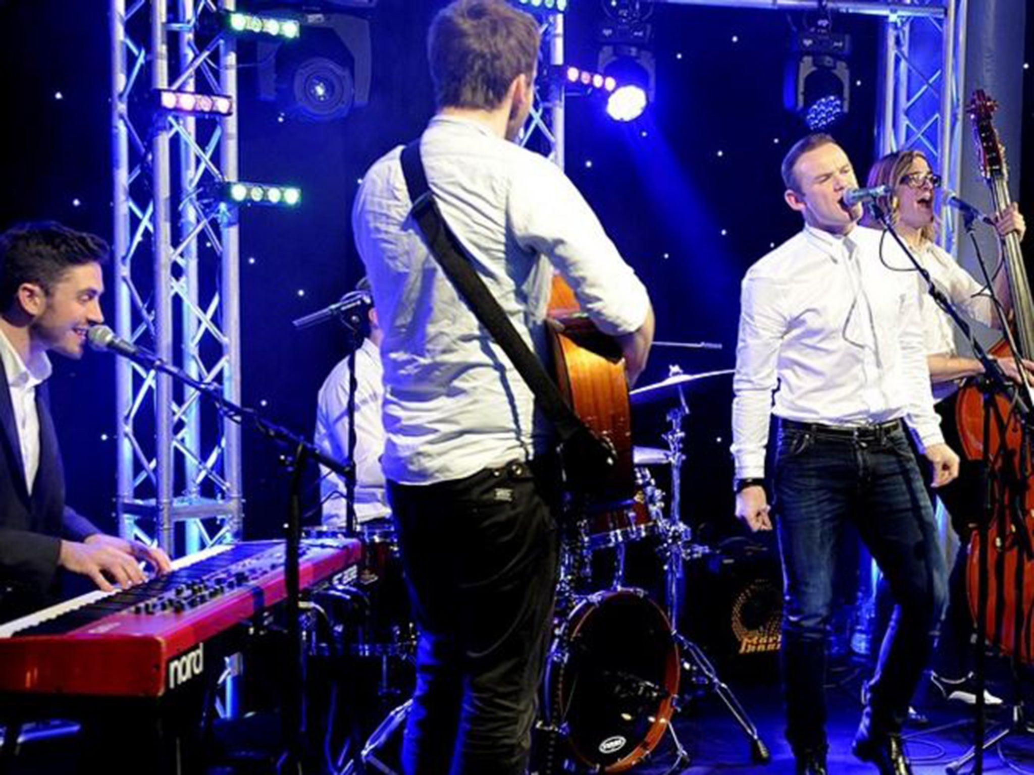 Rooney sang at last year's Christmas party