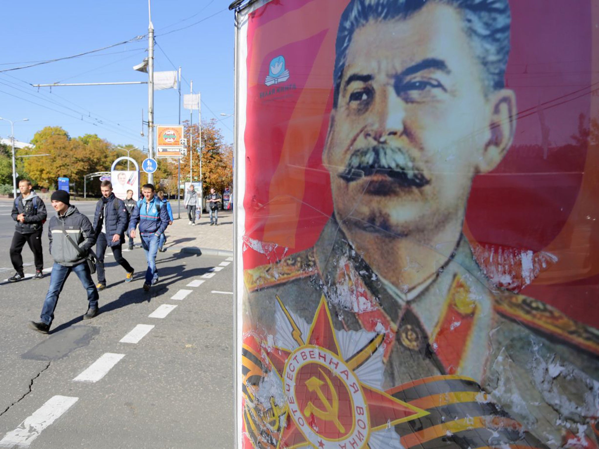 Stalin is making a comeback in Donetsk and other parts of the east