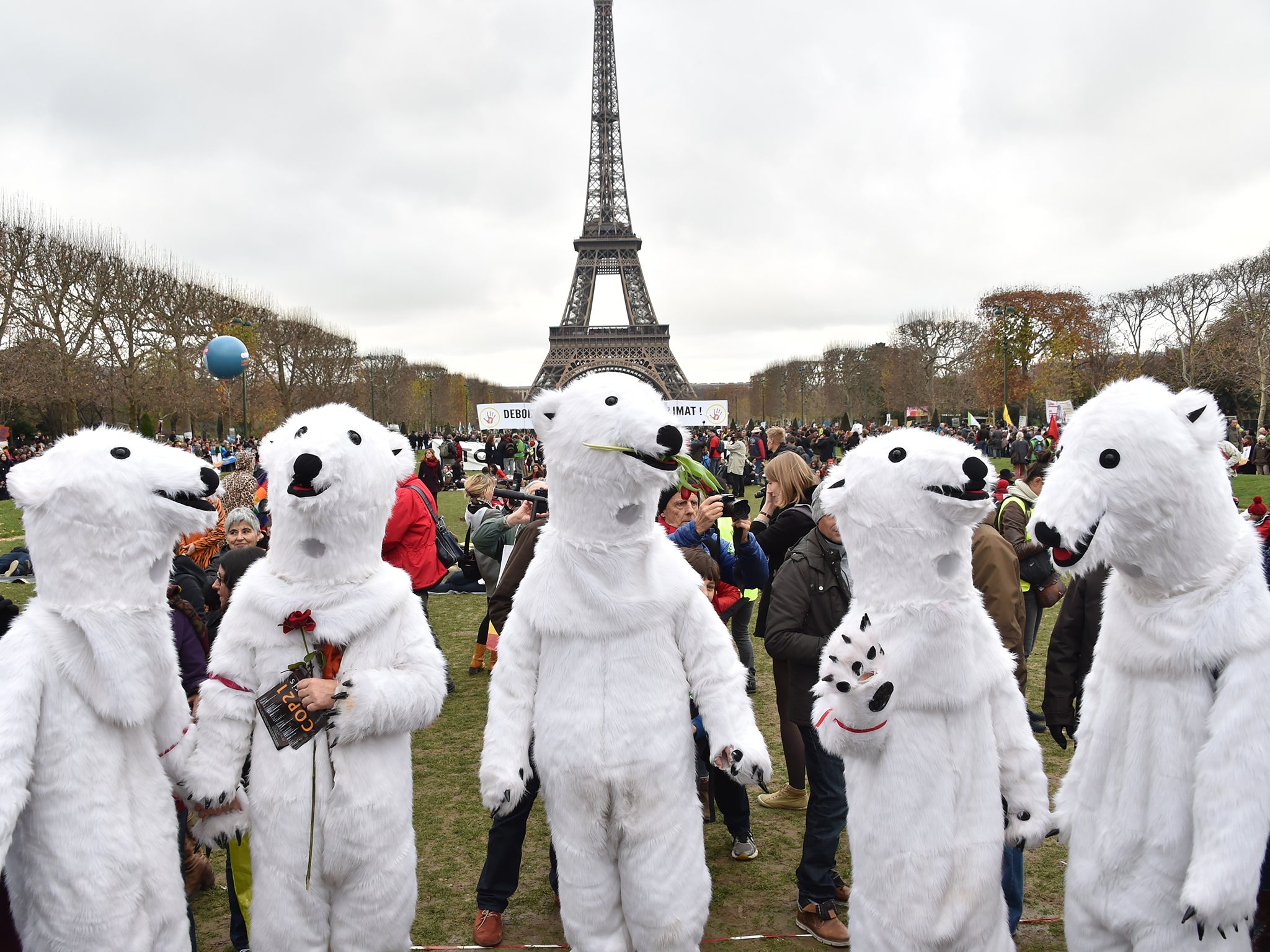 The treaty commits all the countries of the world, for the first time ever, to cut their carbon emissions