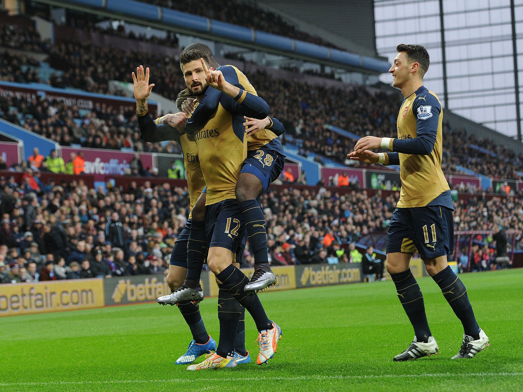 Arsenal striker Olivier Giroud