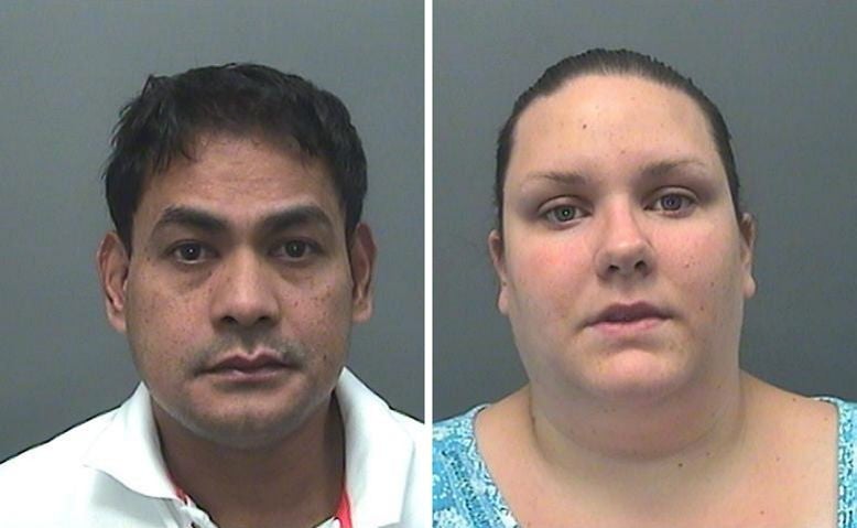 Lauro Bertulano (left) and Rebecca Jones were both jailed for their crimes