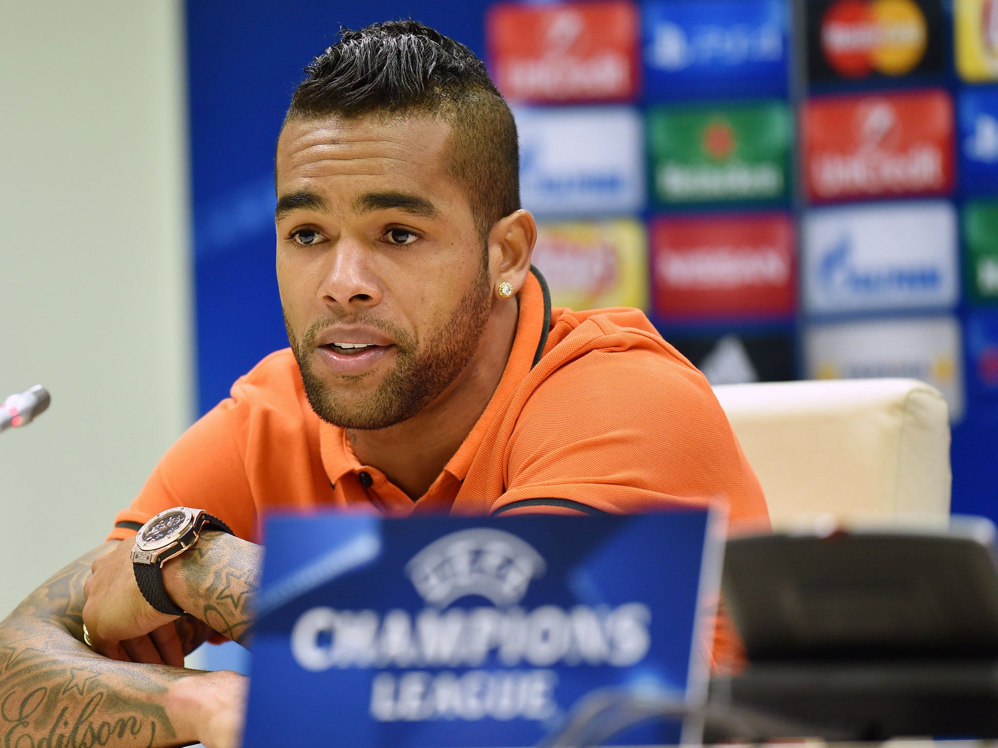 Shakhtar Donetsk attacking midfielder Alex Teixeira