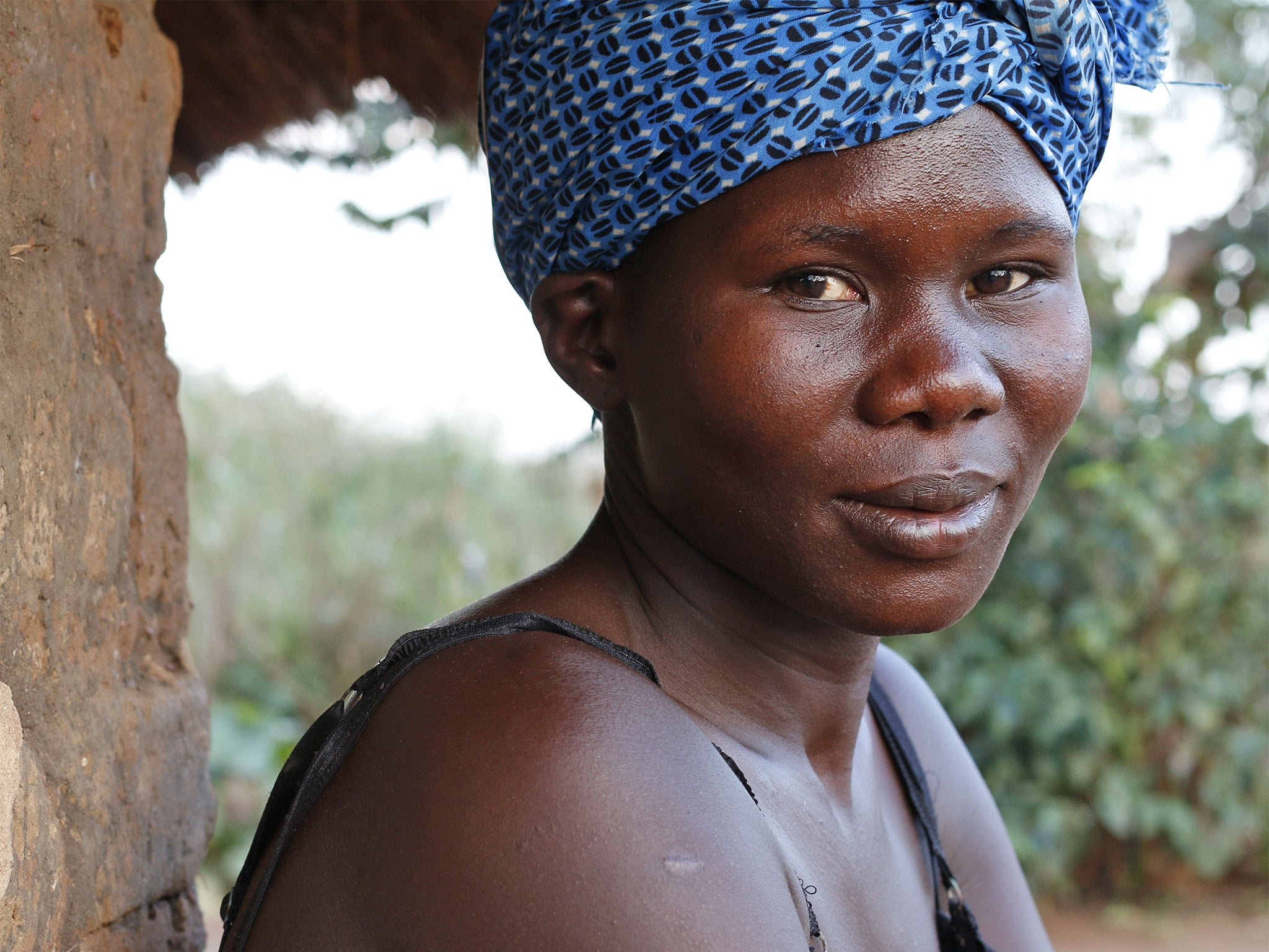 Prisca Lanyero, 22, was abducted by LRA fighters when she was 10 and ordered to marry two years later