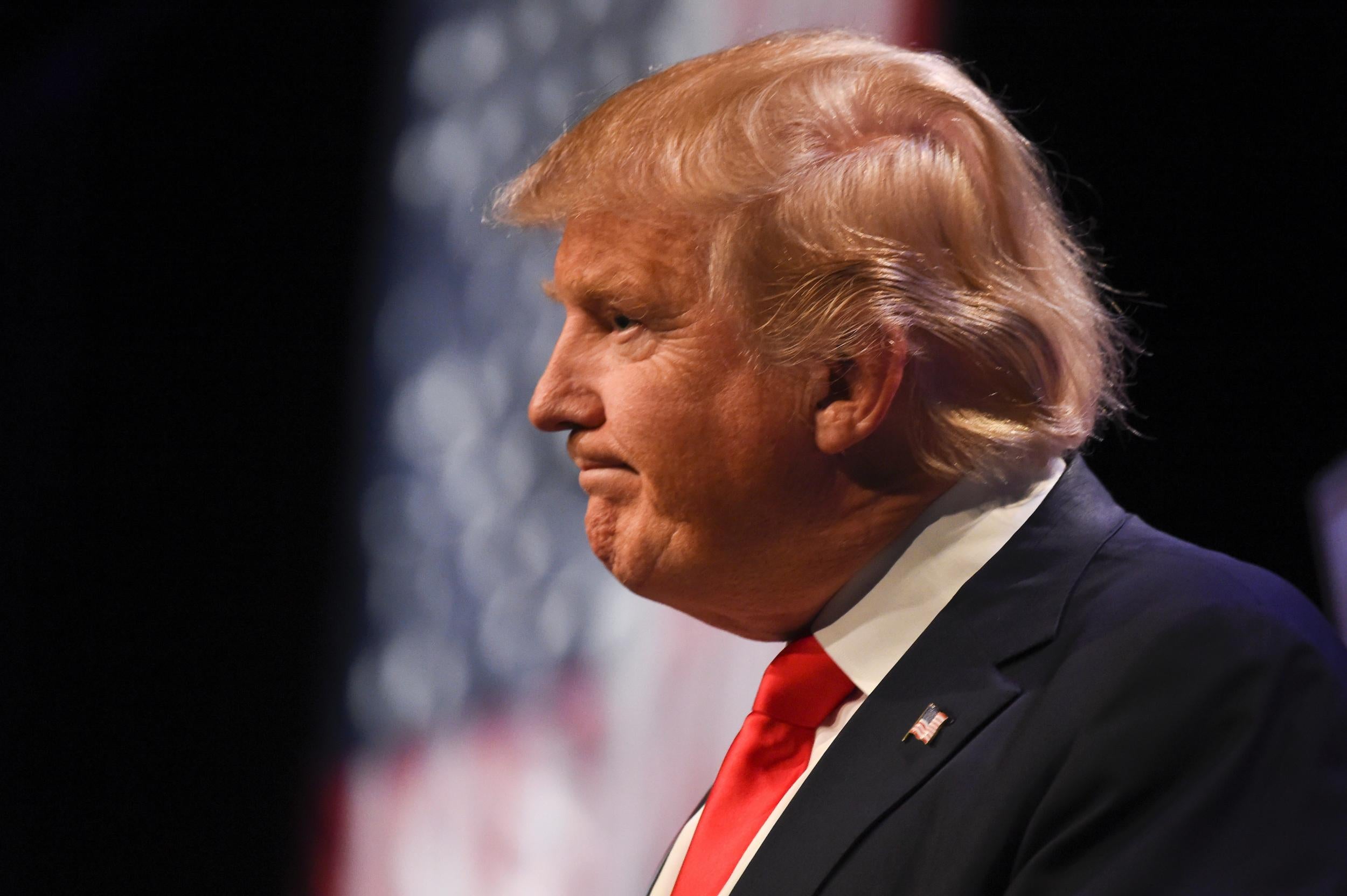 Trump continues to lead the polls in the race for the Republican presidential candidacy