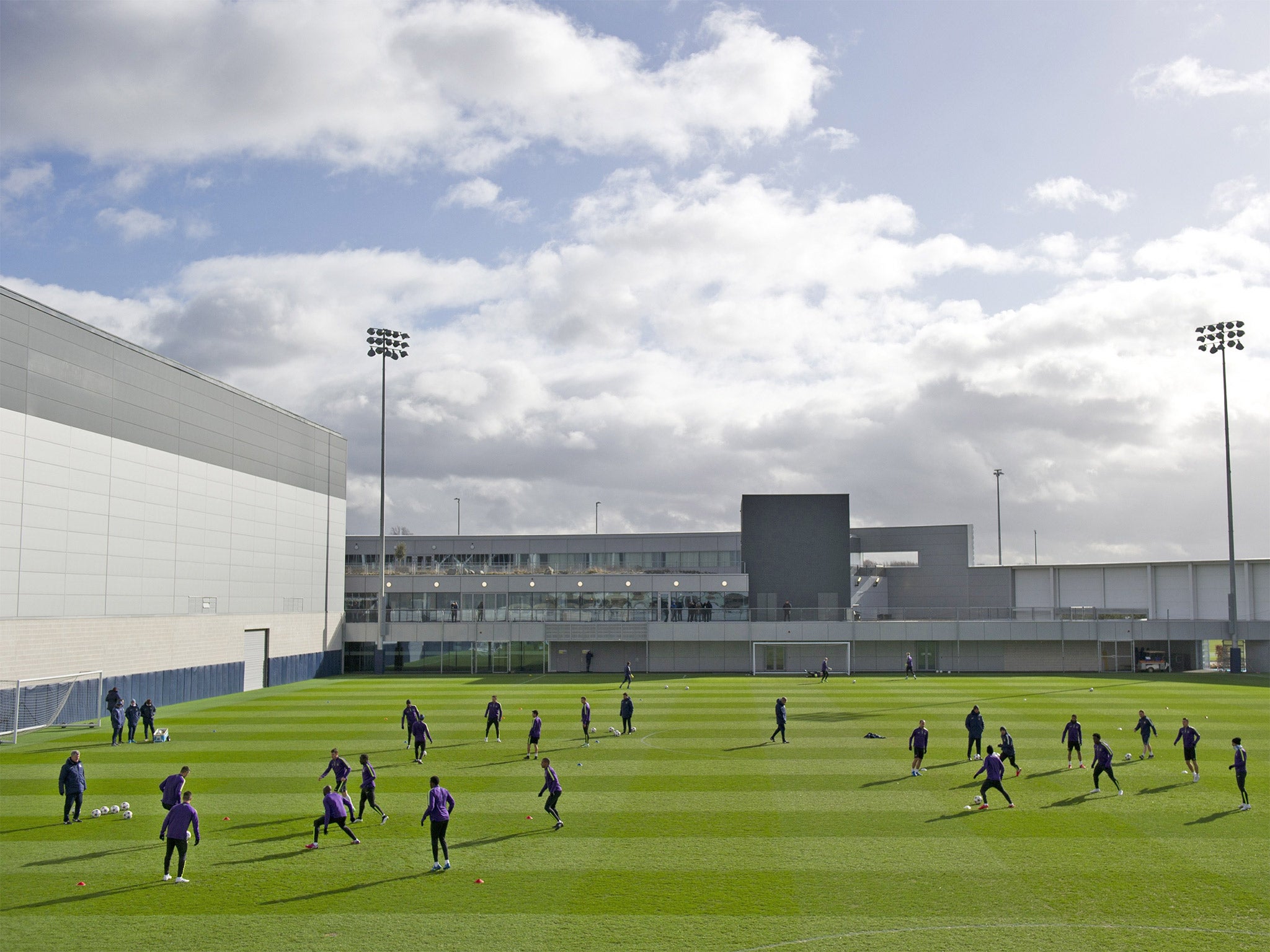 Manchester City’s players train at their impressive academy, which has helped them become the club of choice for Manchester kids