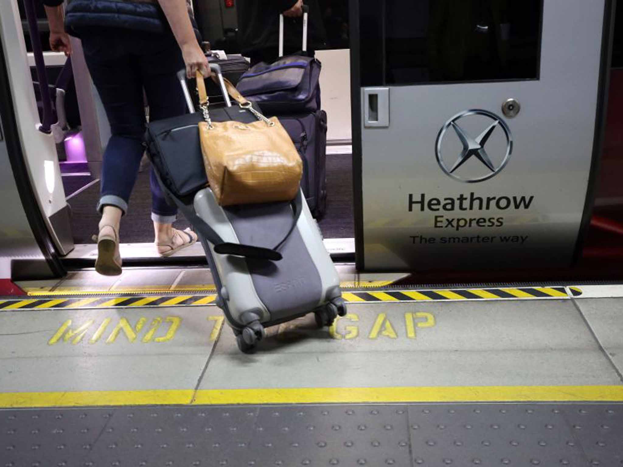 On track: Heathrow Express