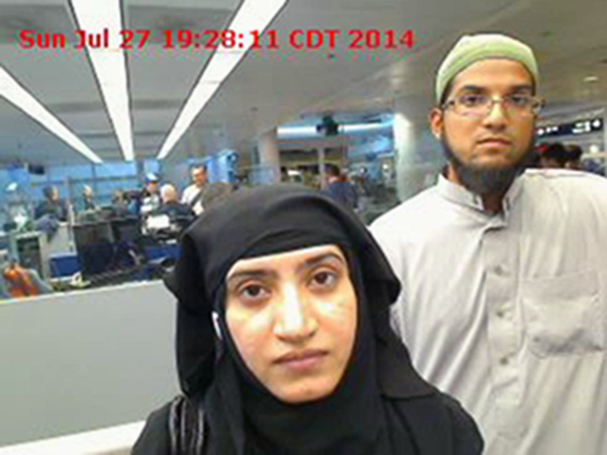 San Bernardino shooters Syed Rizwan Farook and Tashfeen Malik were similarly praised by Isis