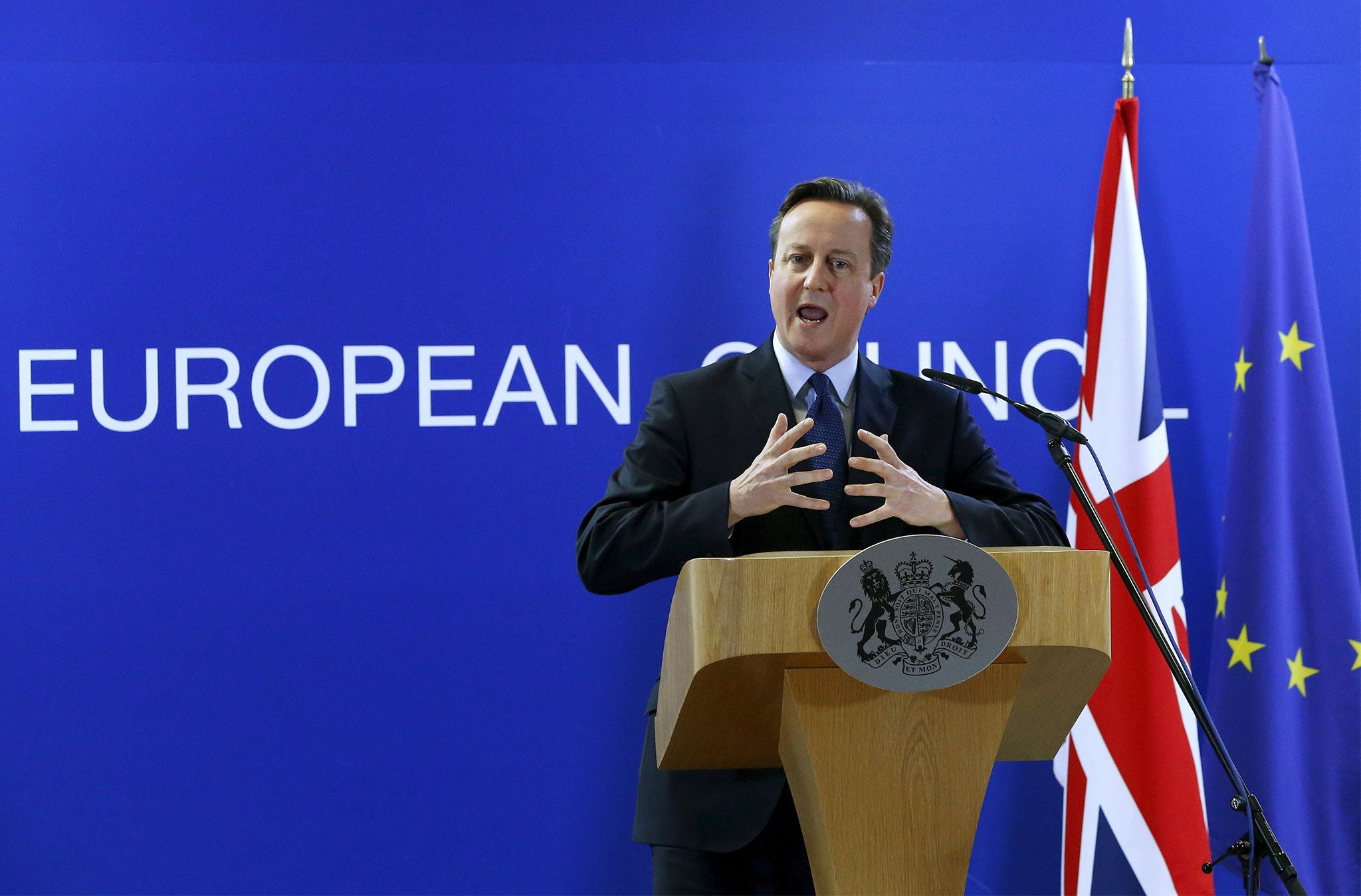 David Cameron says 'real progress' has been made