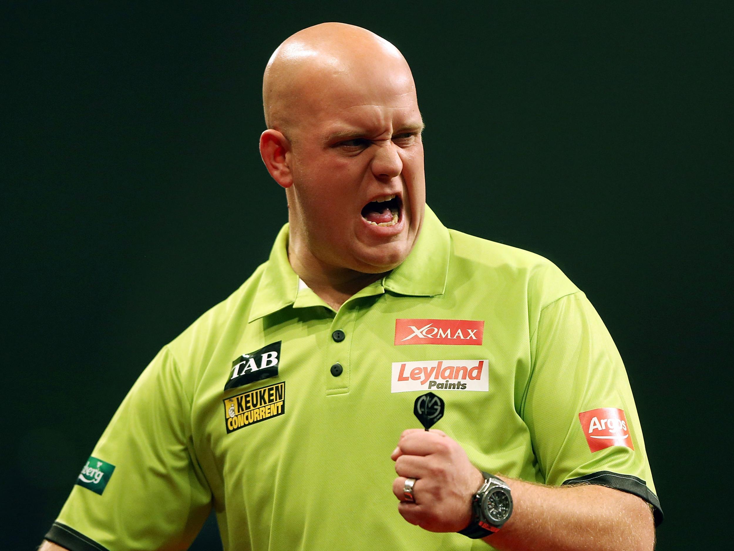 World number one Michael van Gerwen